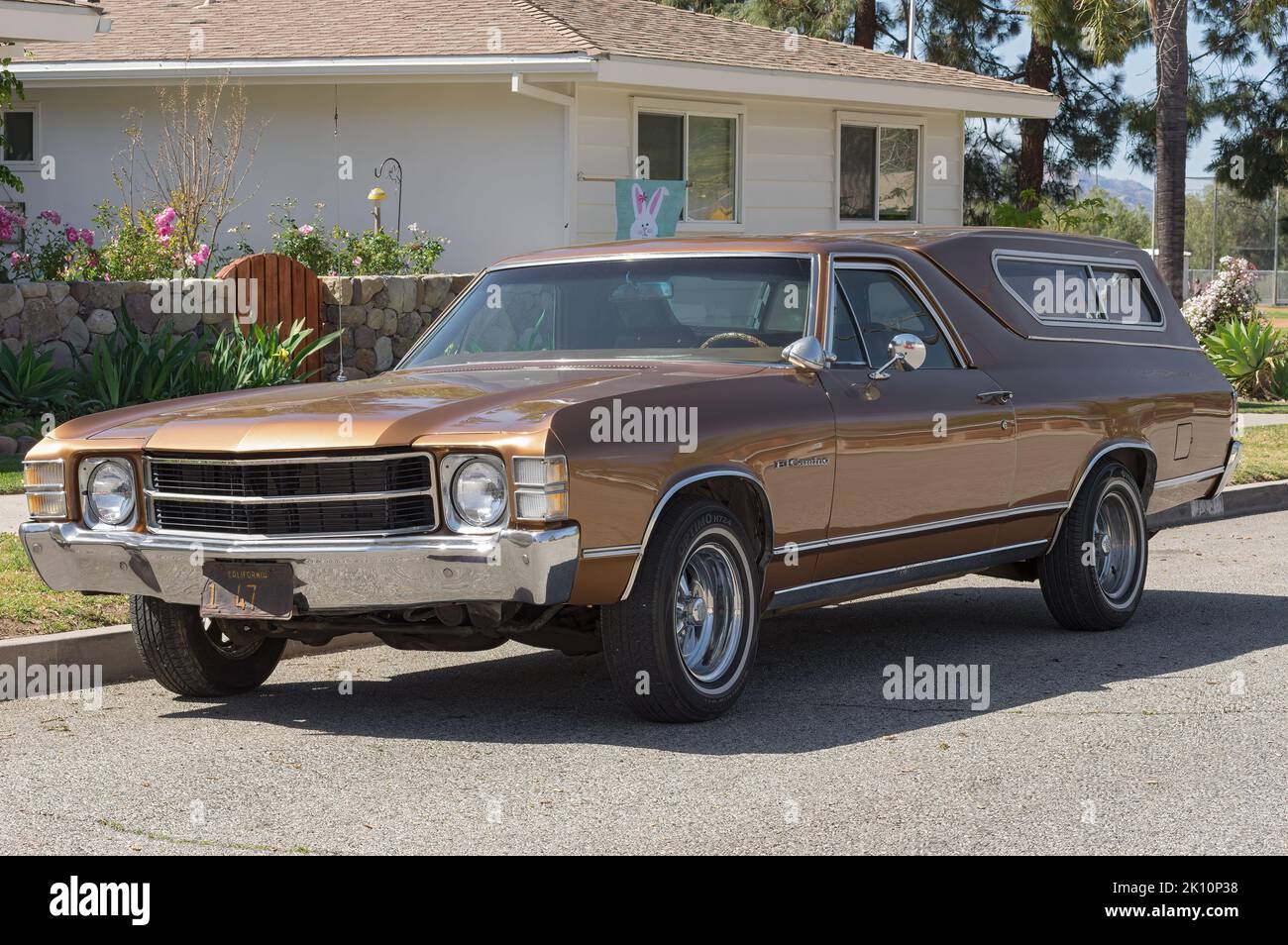 Chevrolet El Camino shown parked in Fillmore, California on March 21