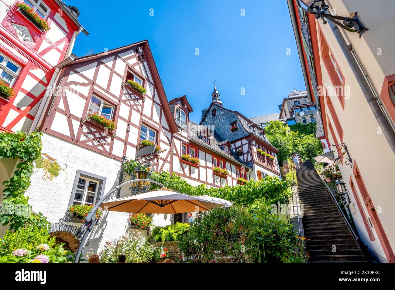Historical city of Beilstein, Moselle, Germany Stock Photo