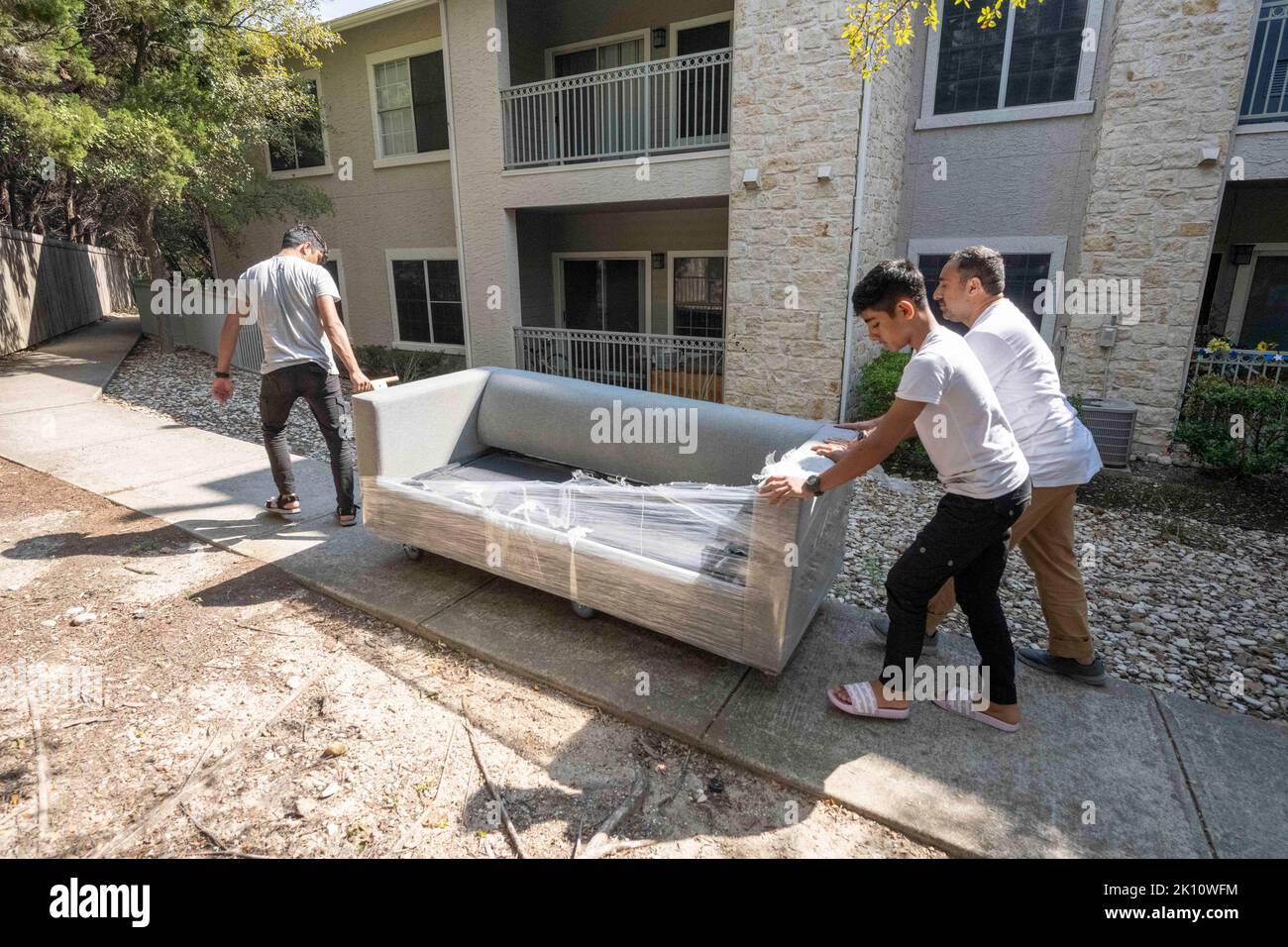 Austin Texas USA, September 13 2022 The male members of an Afghanistan