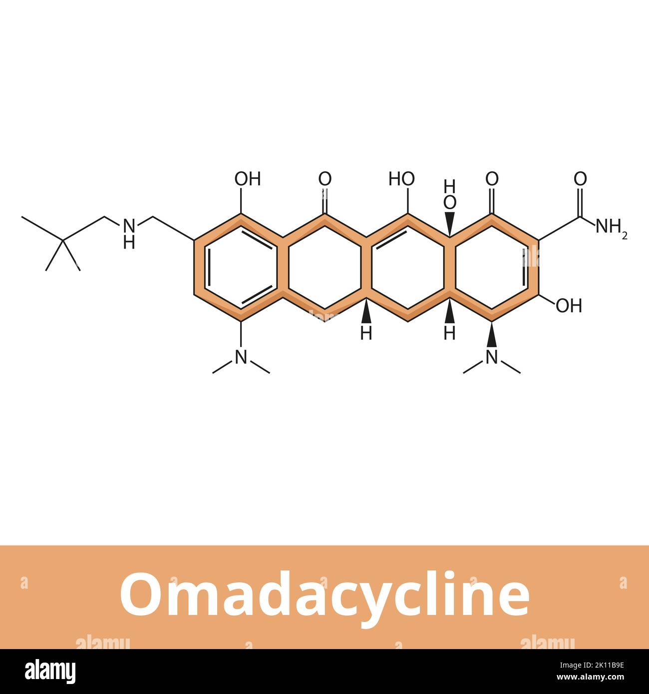 Omadacycline Stock Vector Images Alamy