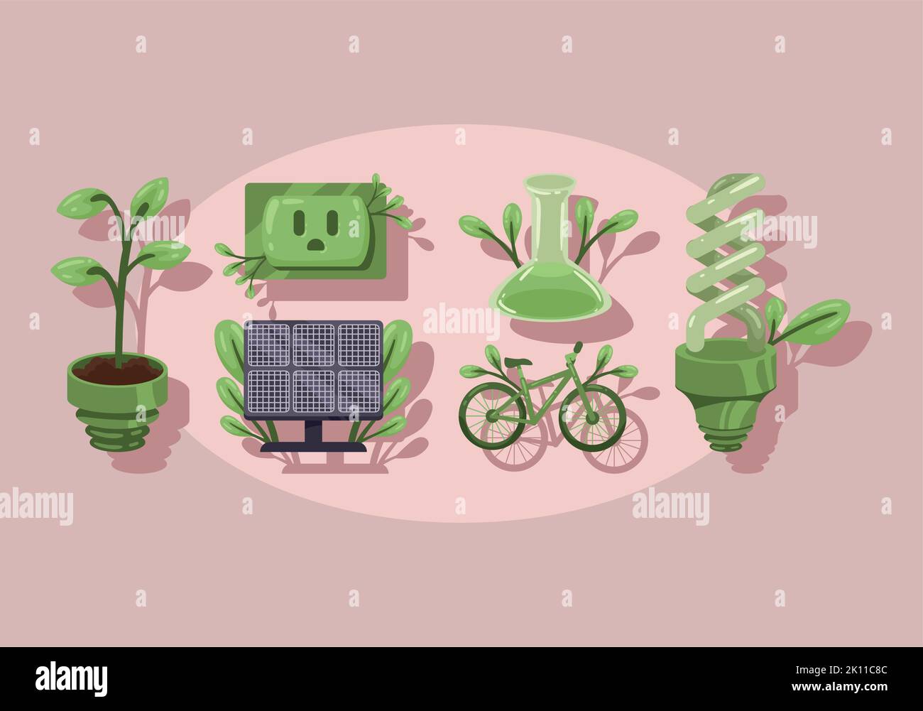 icons green energy Stock Vector Image & Art - Alamy