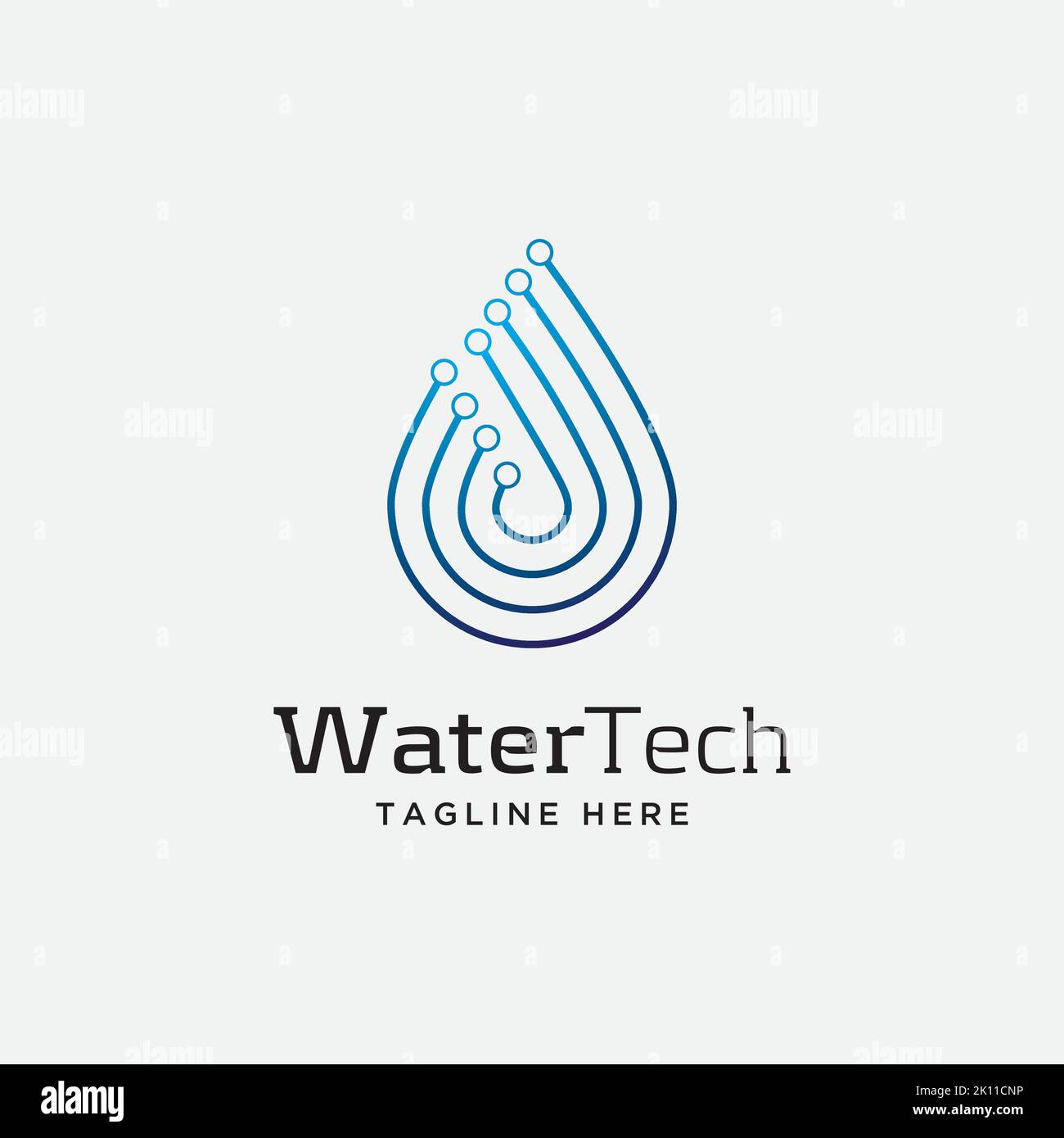water drop logo design with letter B shape. Creative letter B icon ...