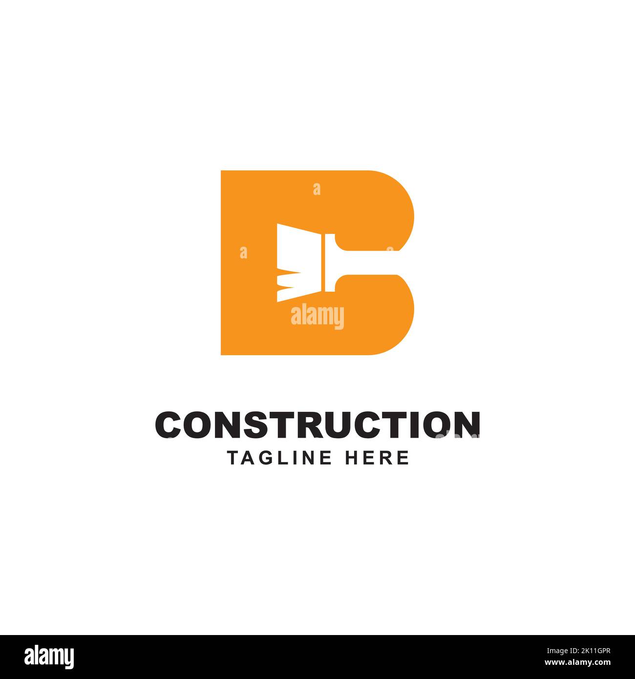 letter b with paint brush logo design template Stock Vector Image & Art ...