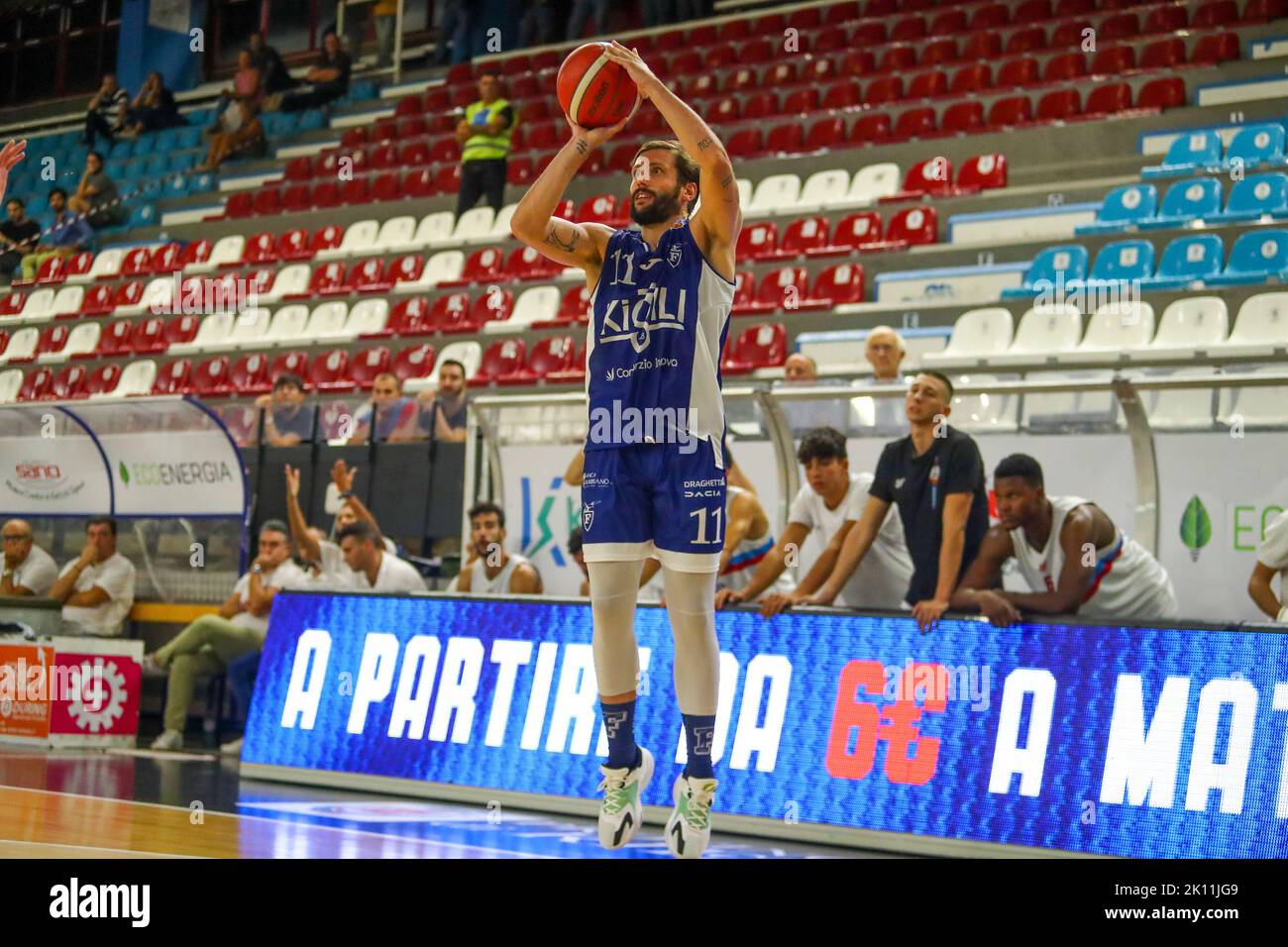 September 14, 2022 During the Basket Maschile Supercoppa Serie A2