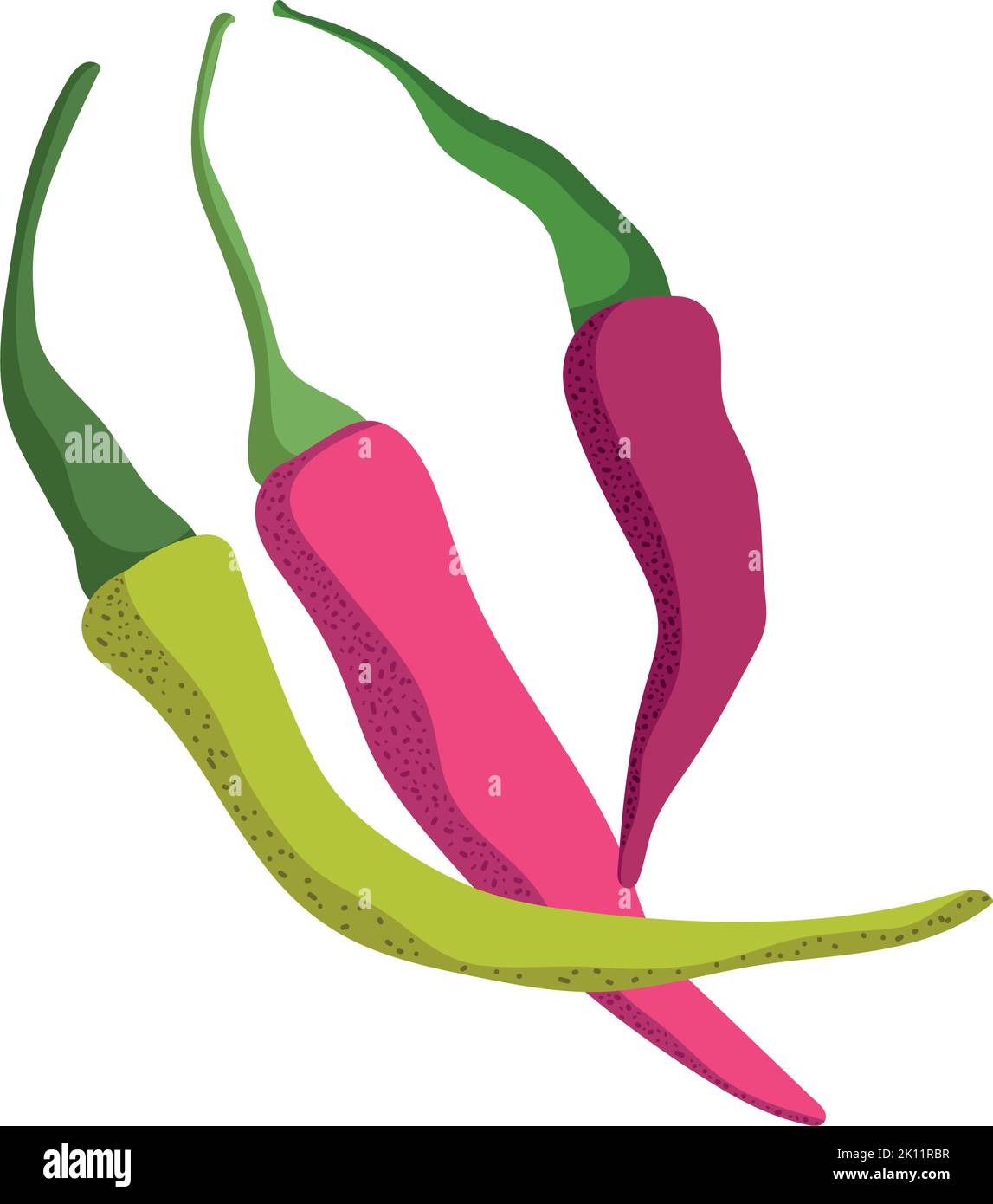 chili pepper icon Stock Vector