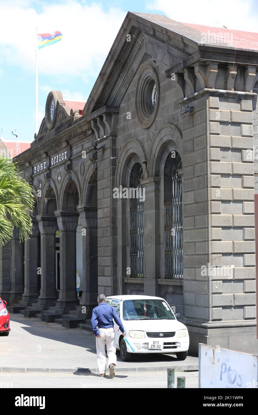 Port Louis, Mauritius. 09th Sep, 2022. The former main post office of Mauritius, today the