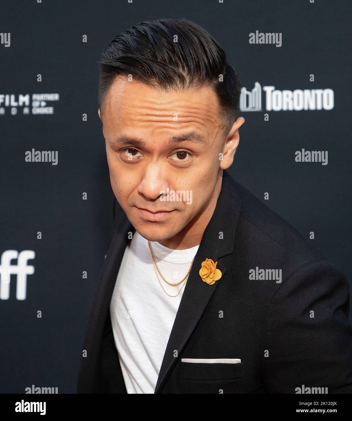 Alex Huynh attends "The Greatest Beer Run Ever" Premiere during the 2022 Toronto International Film Festival at Roy Thomson Hall on September 13, 2022 in Toronto, Ontario. Photo: PICJER/imageSPACE/MediaPunch Stock Photo