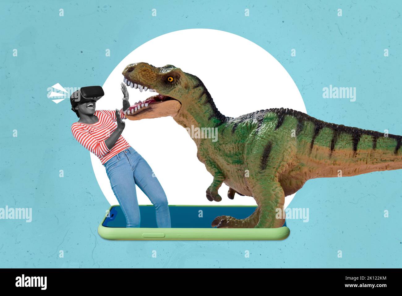 Dinosaur realistic image hi-res stock photography and images - Alamy