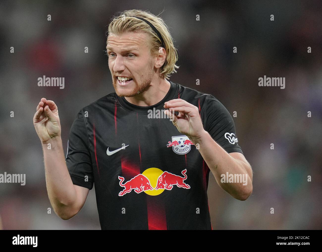 Emil Forsberg of RB Leipzig during the UEFA Champions League match