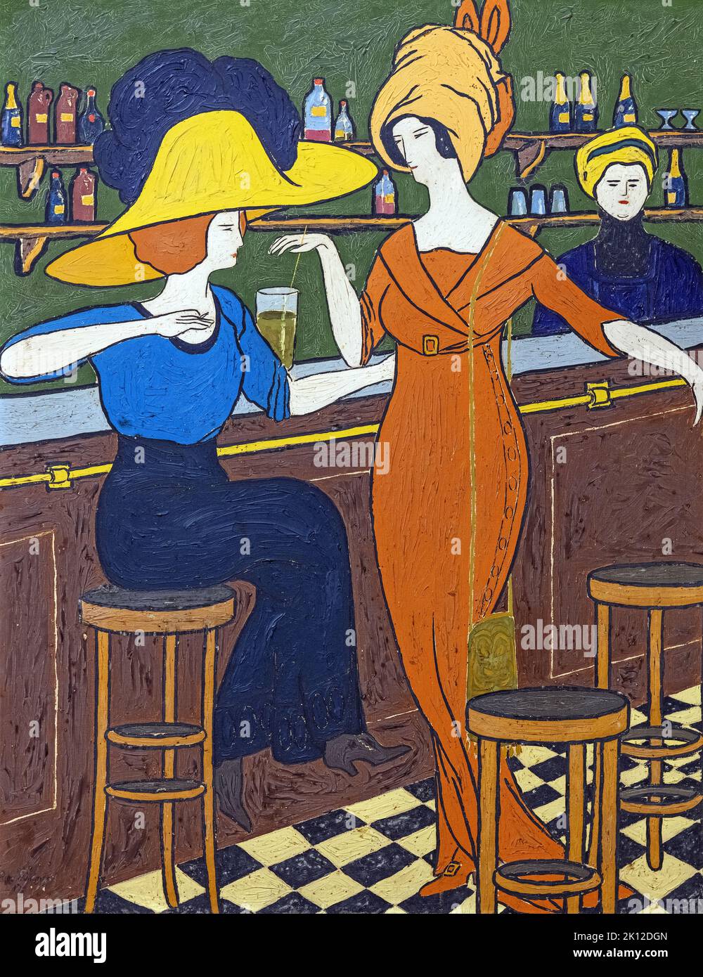 Georges Gaudion Women In A Cafe 1910 Stock Photo Alamy georges-gaudion-women-in-a-cafe-1910-stock-photo-alamy