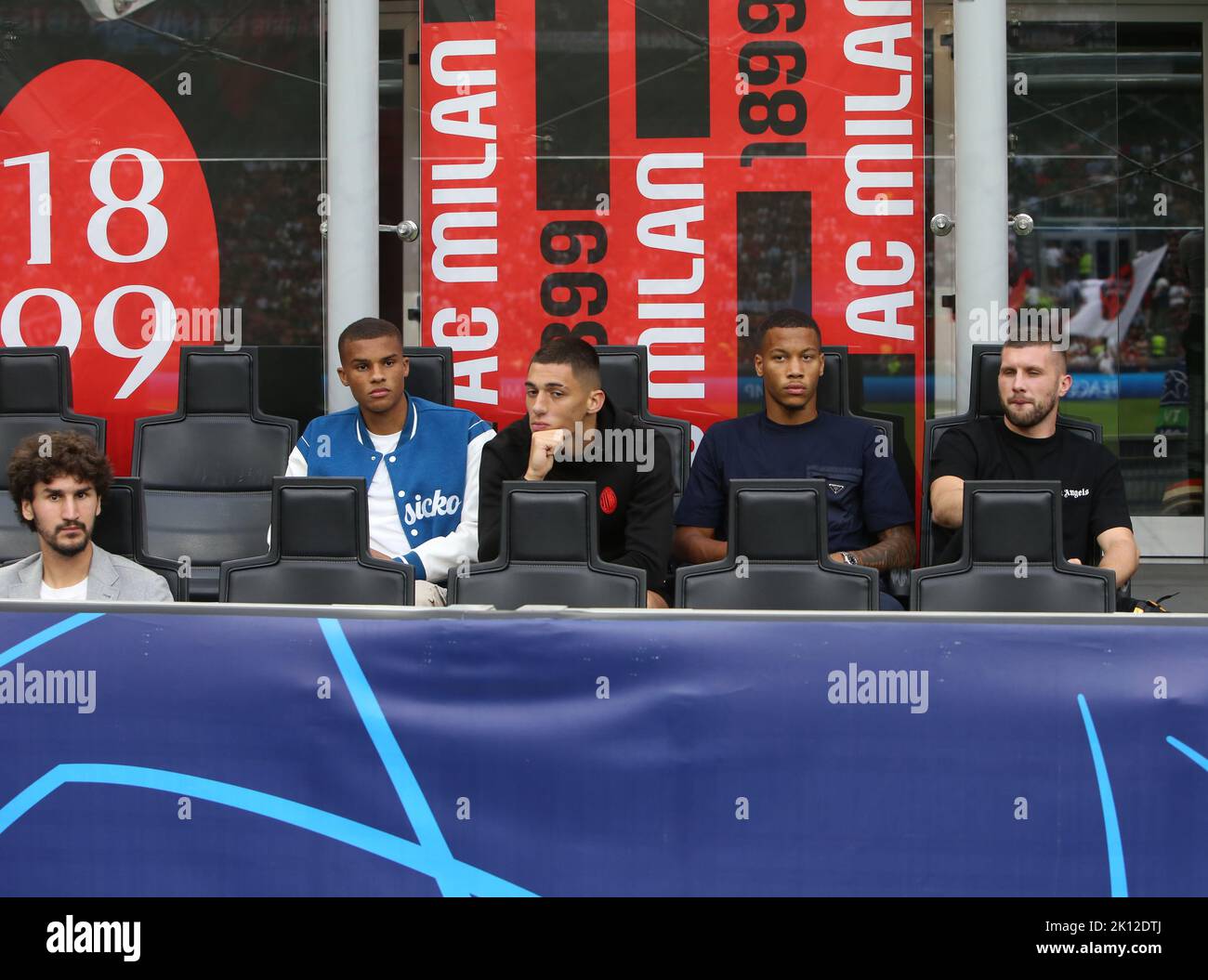 Milan september 14 2022 G. Meazza Stadium Uefa Champions League 2022/23 Ac Milan Dinamo Zagabria In the Photo : Antonio Saia Credit: Christian Santi/Alamy Live News Stock Photo