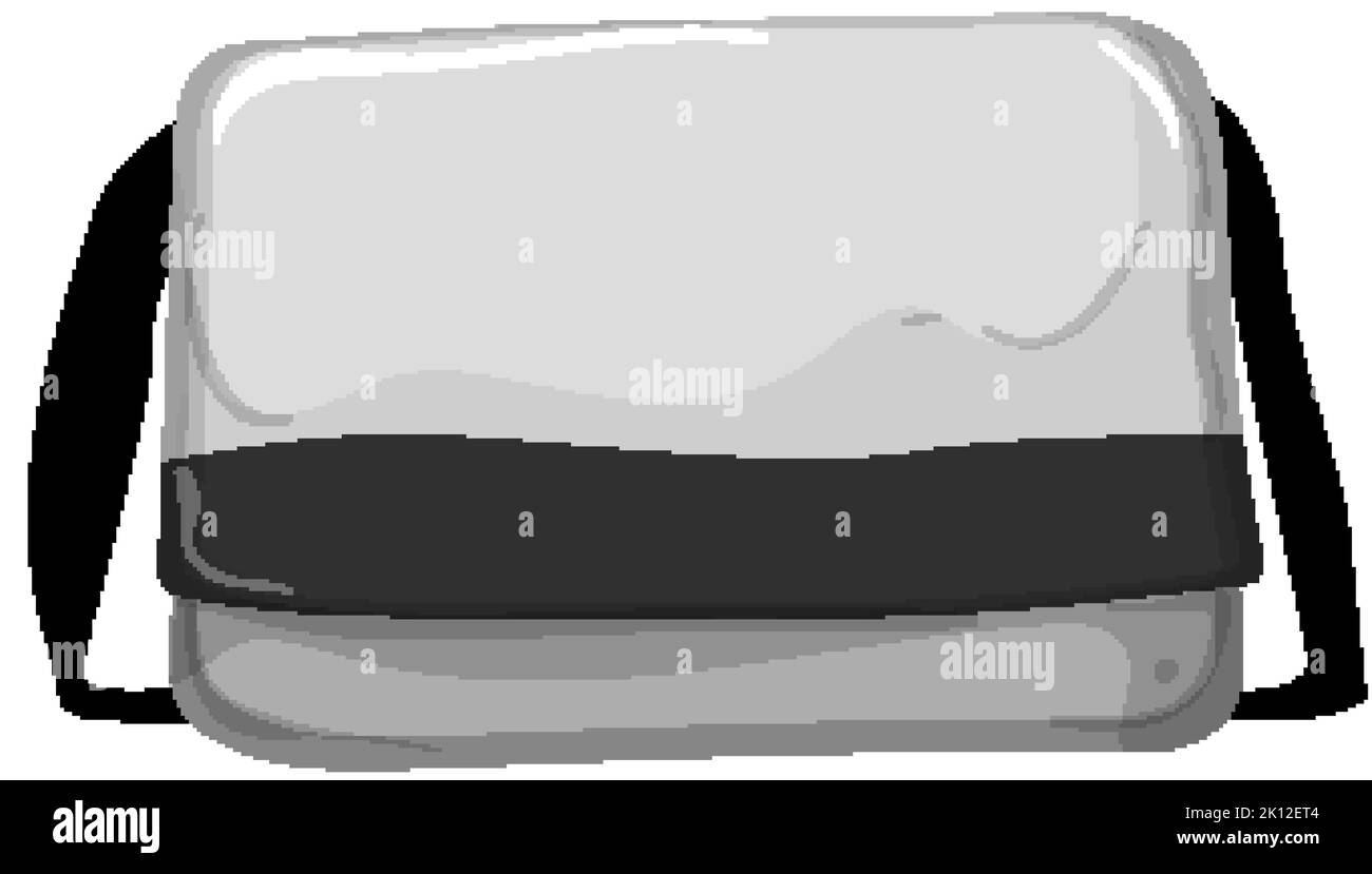 backpack laptop bag cartoon vector illustration Stock Vector Image