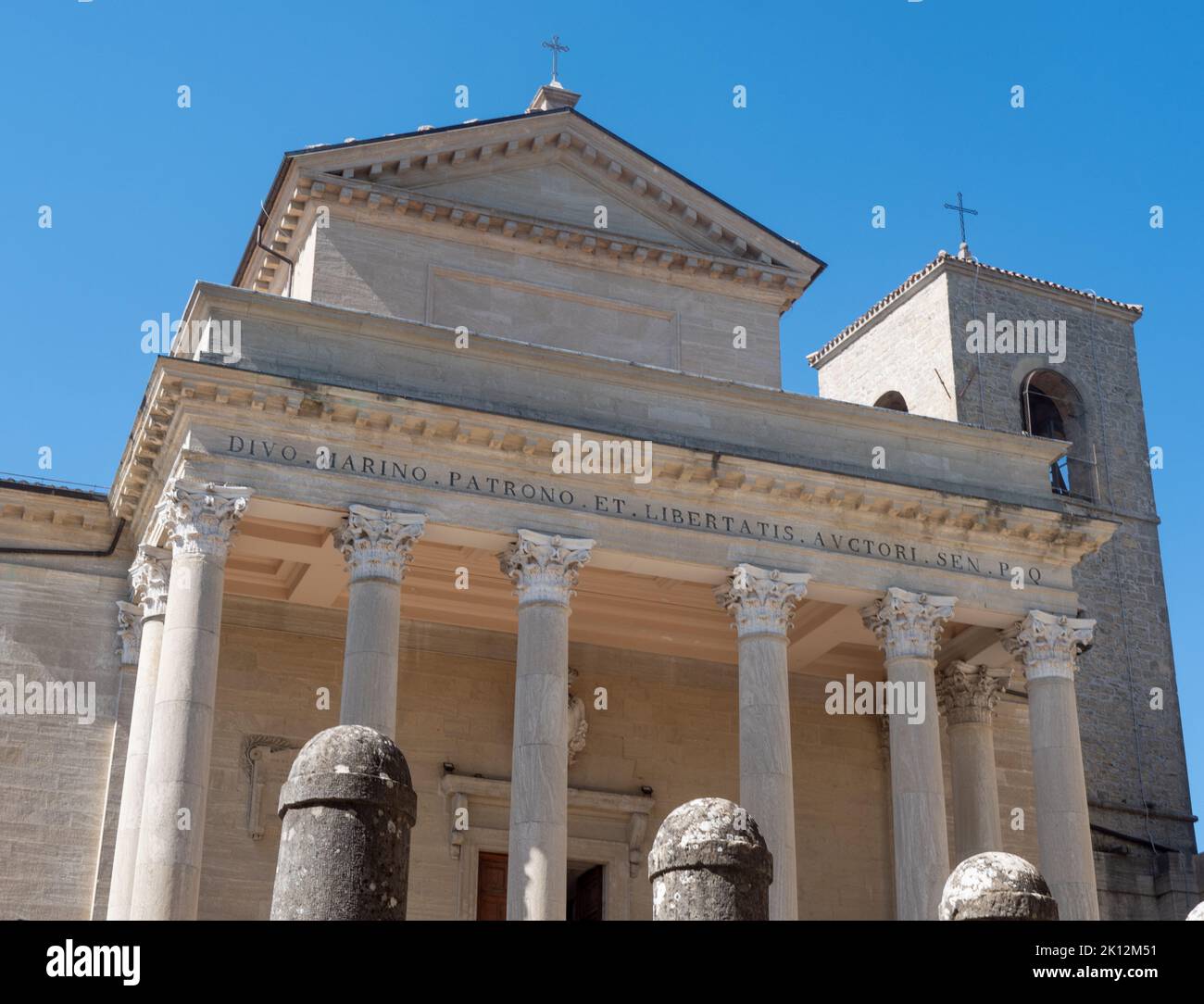 basilica di san marino italy Stock Photo