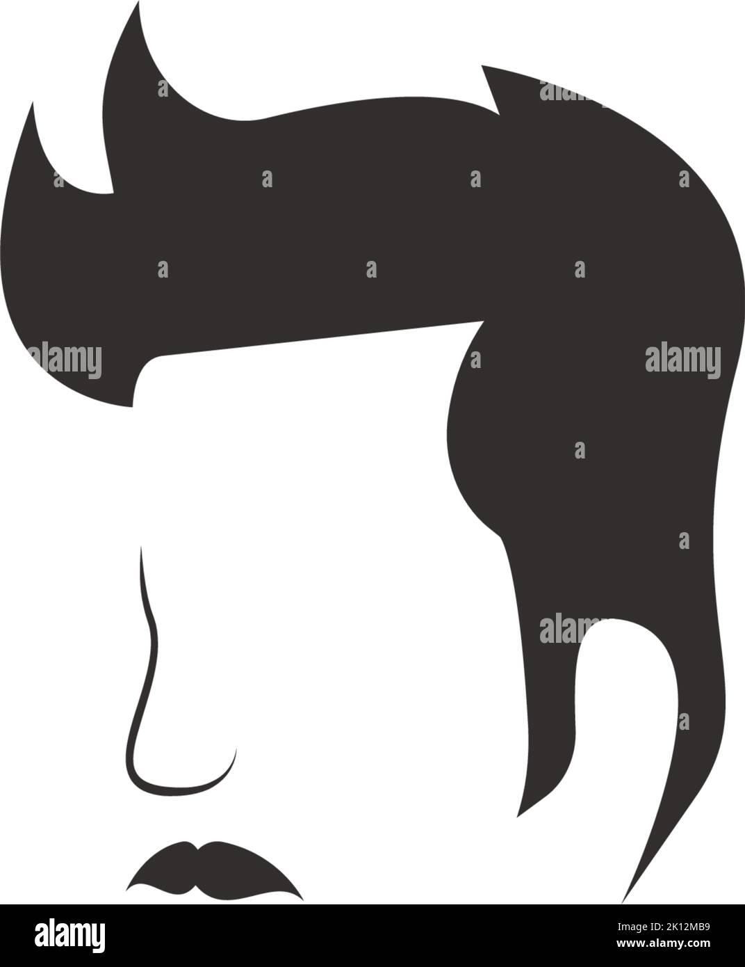 hair icon vector illustration design Stock Vector