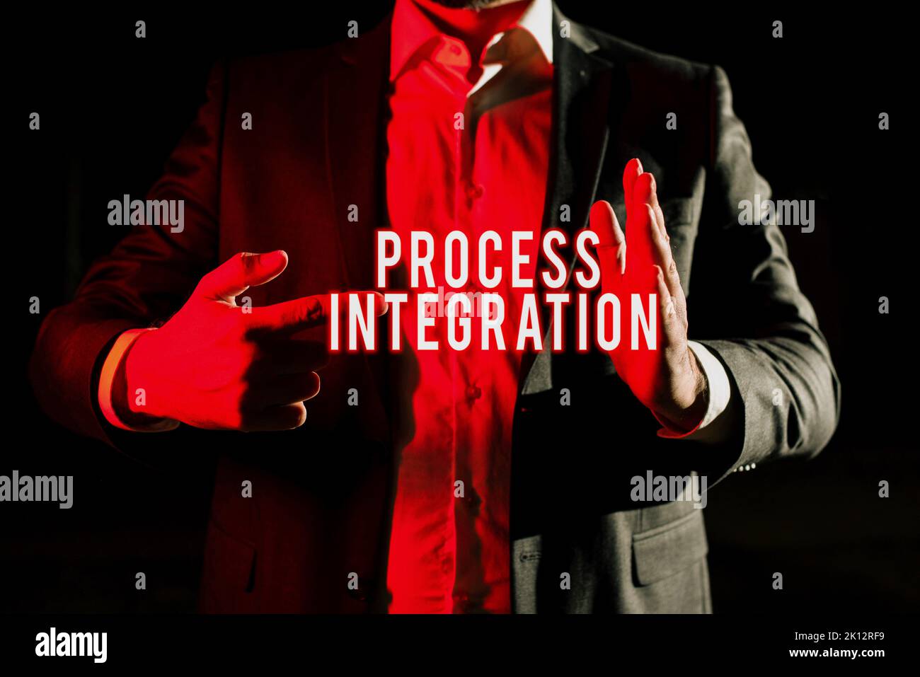 Hand writing sign Process Integration. Business idea Connectivity of ...