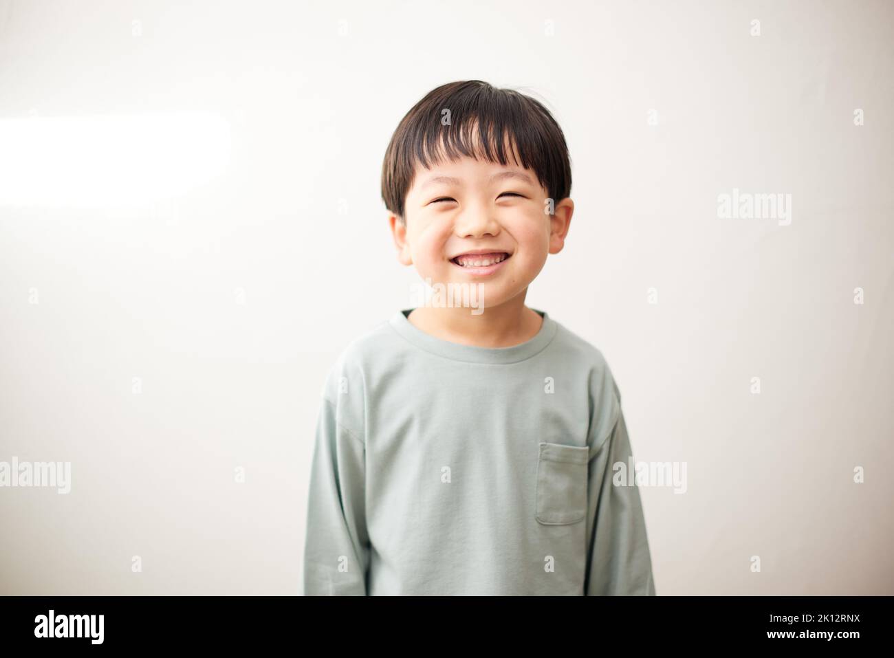 Japanese kid portrait Stock Photo