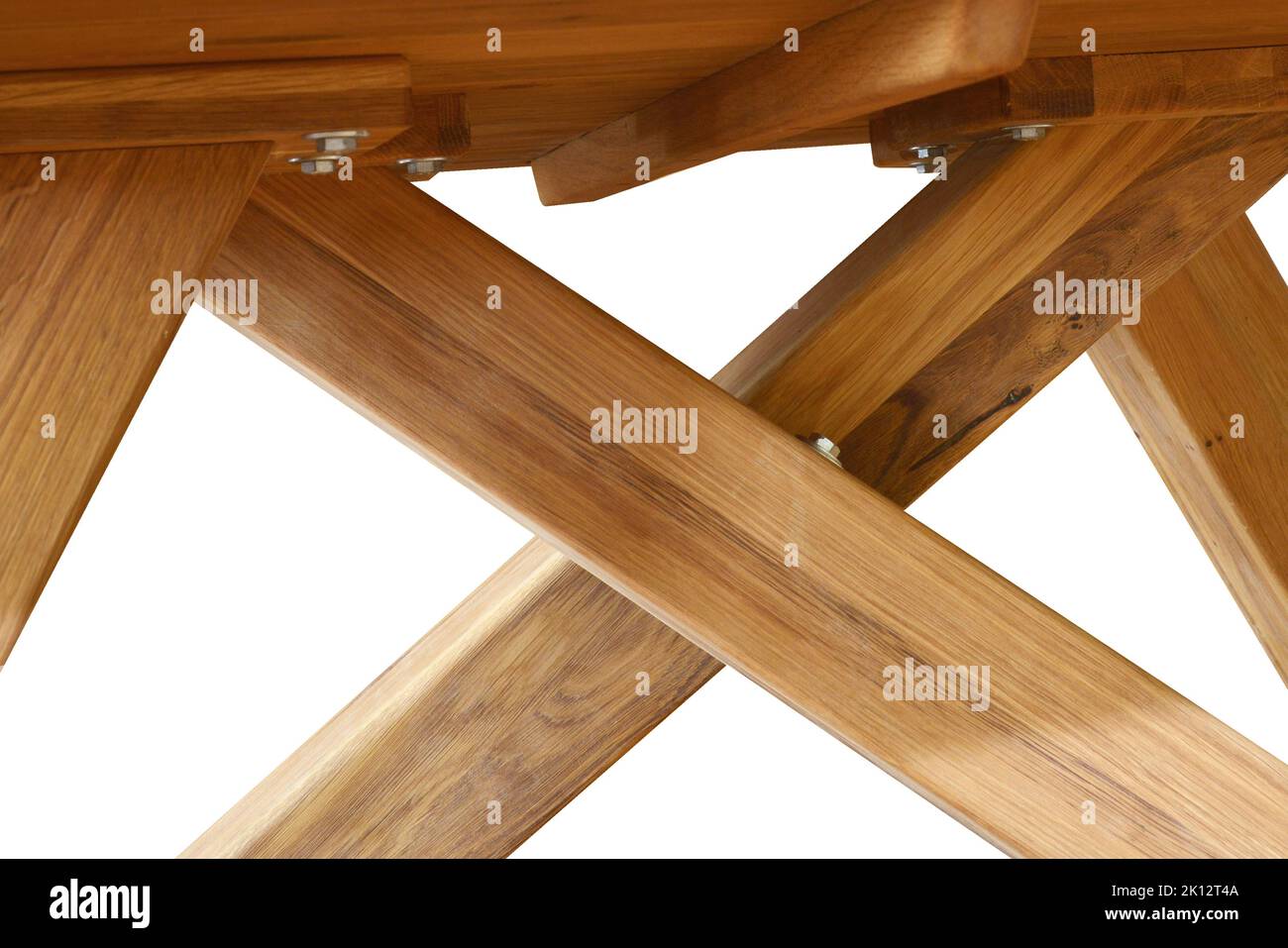 White Wood Texture Background, Wooden Table Top View Stock Photo