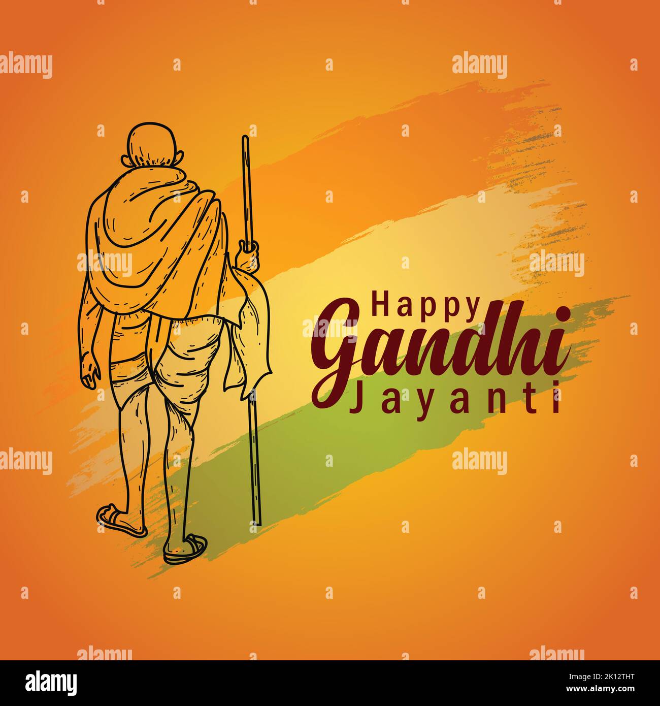 Gandhi Stock Vector Images Alamy