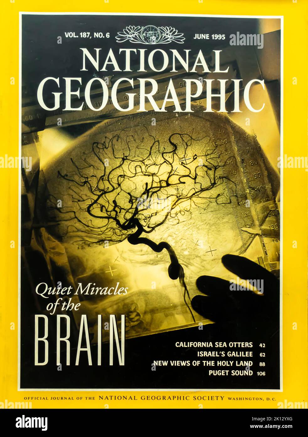 National Geographic magazine cover, July 1995 Stock Photo