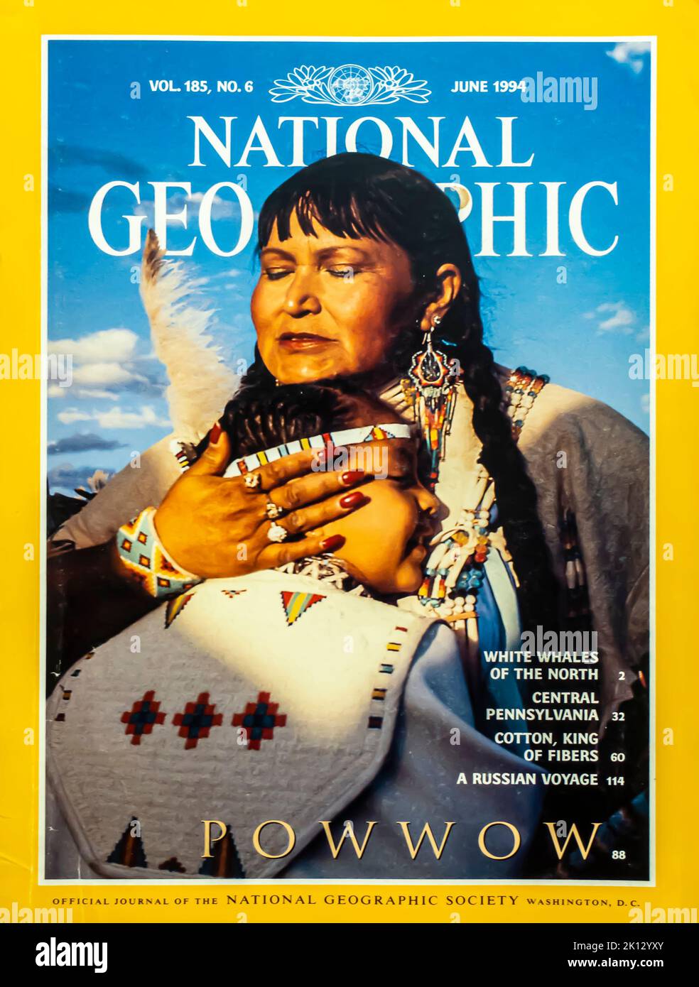 National Geographic magazine cover, June 1994 Stock Photo