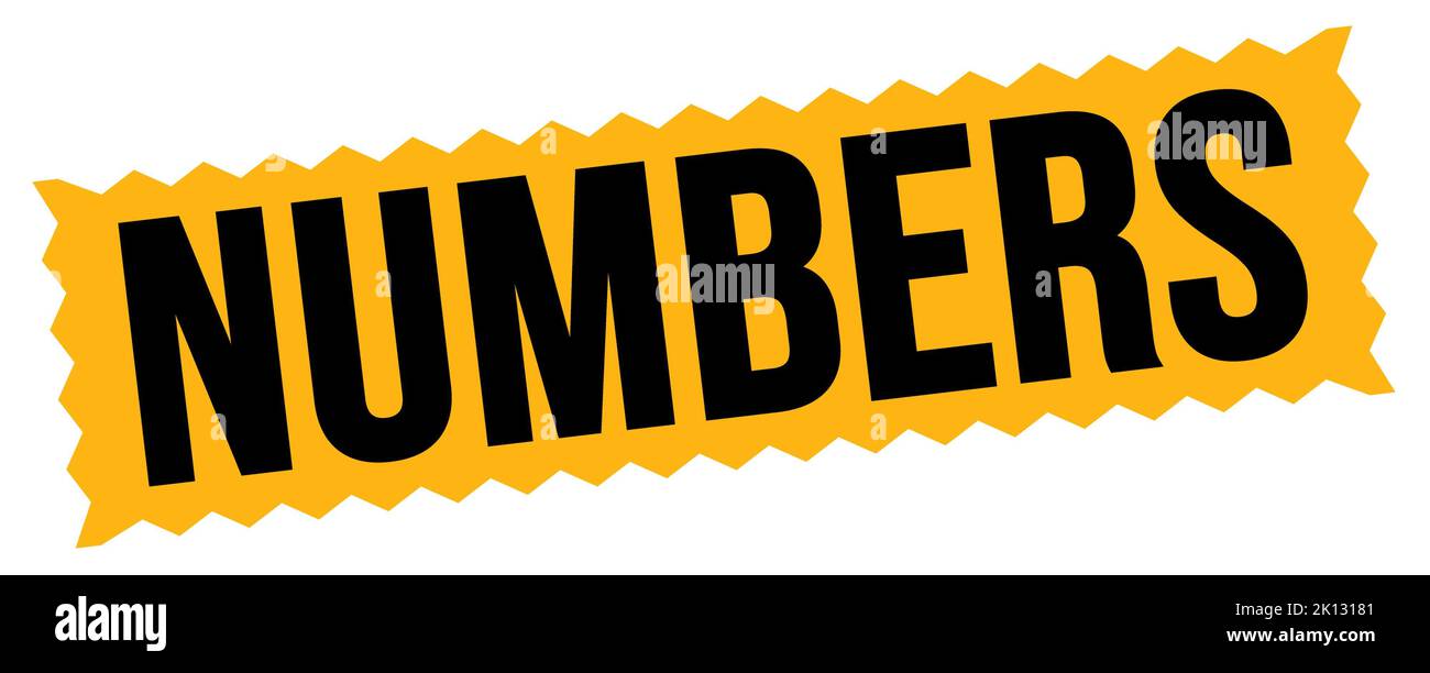 Orange numbers hi-res stock photography and images - Alamy
