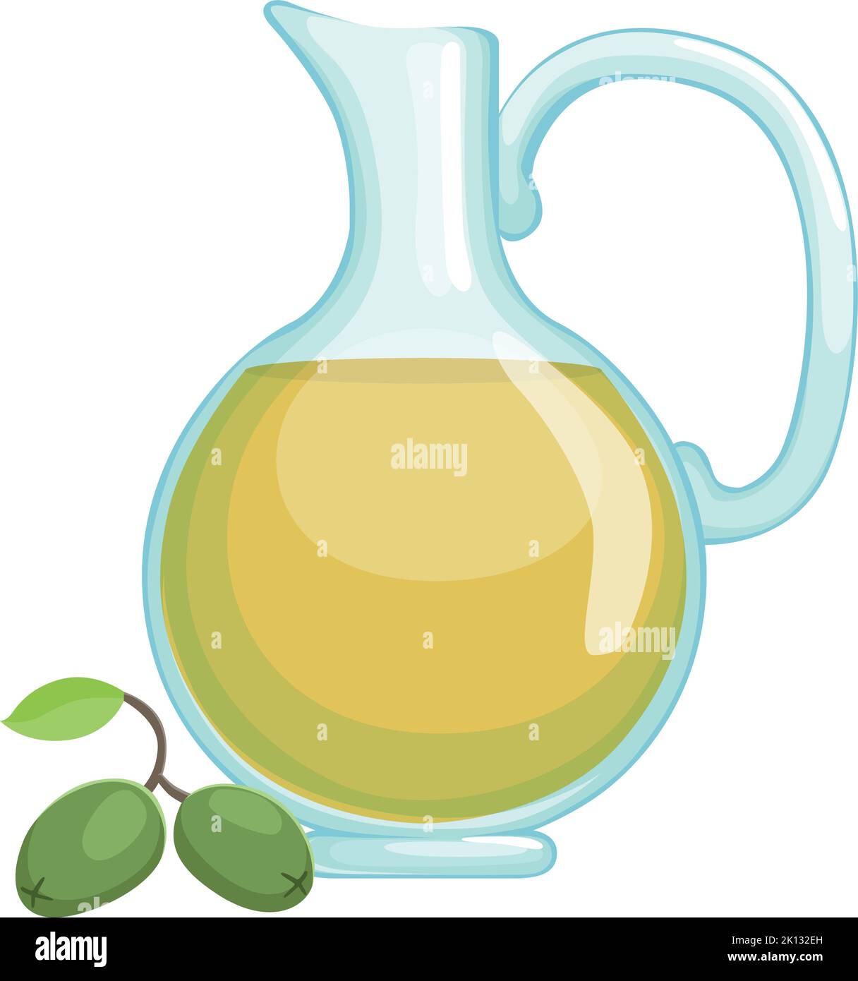 Olive Oil Icon Virgin Fresh Healthy Product In Glass Jug Stock Vector Image And Art Alamy 