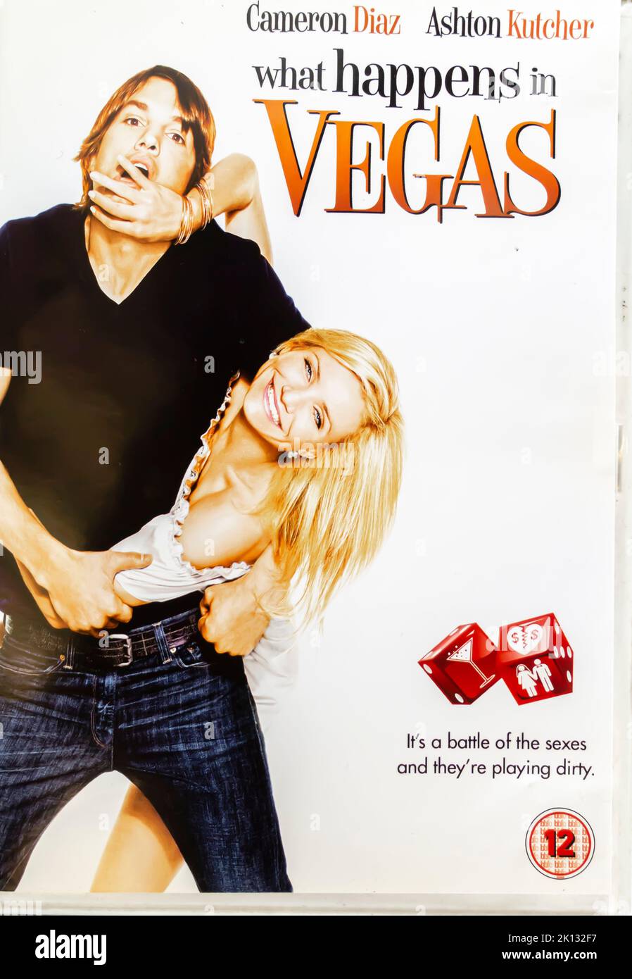 What Happens in Vegas DVD cover. 2008 Stock Photo