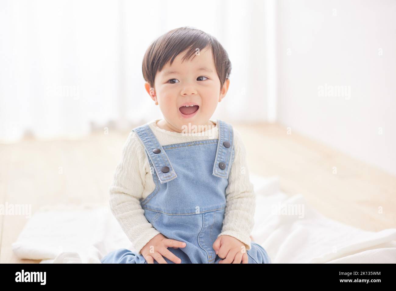 Japanese newborn Stock Photo