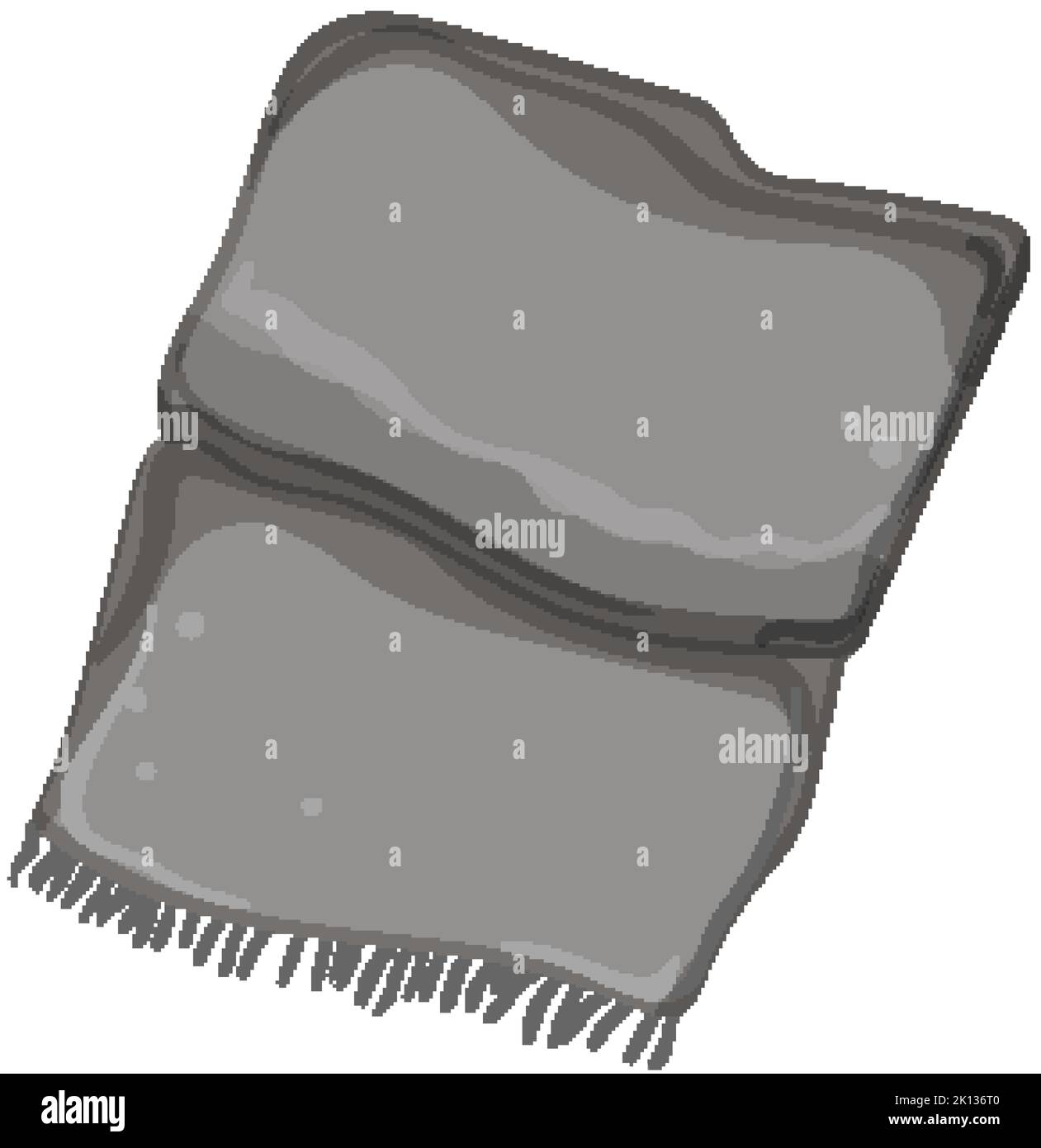 fashion scarf women cartoon vector illustration Stock Vector Image