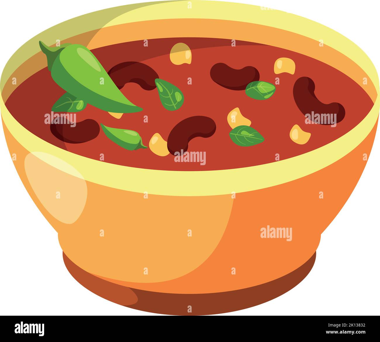 Soup mexican Stock Vector Images - Alamy