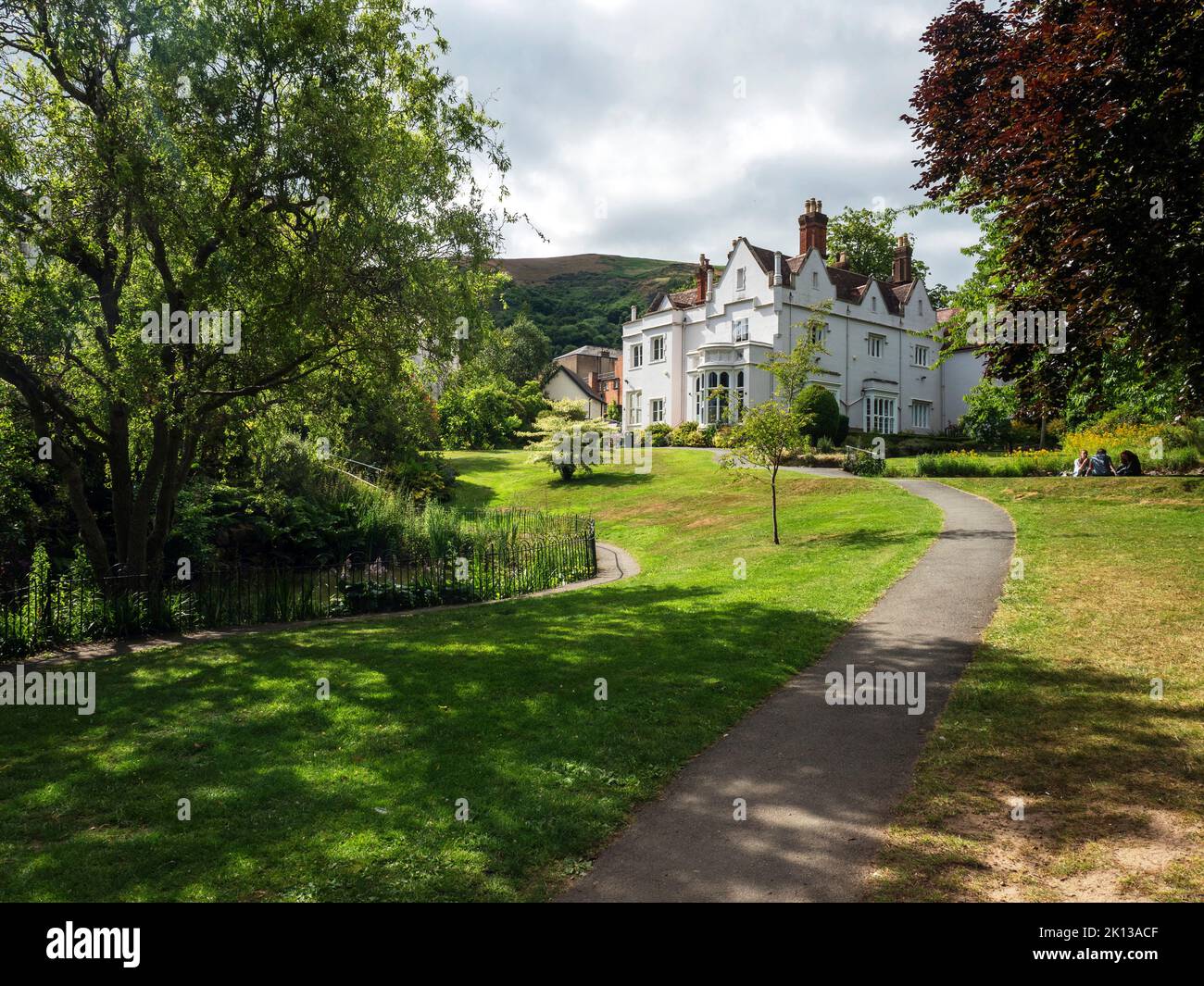 Priory Park in Great Malvern, Worcestershire, England, United Kingdom