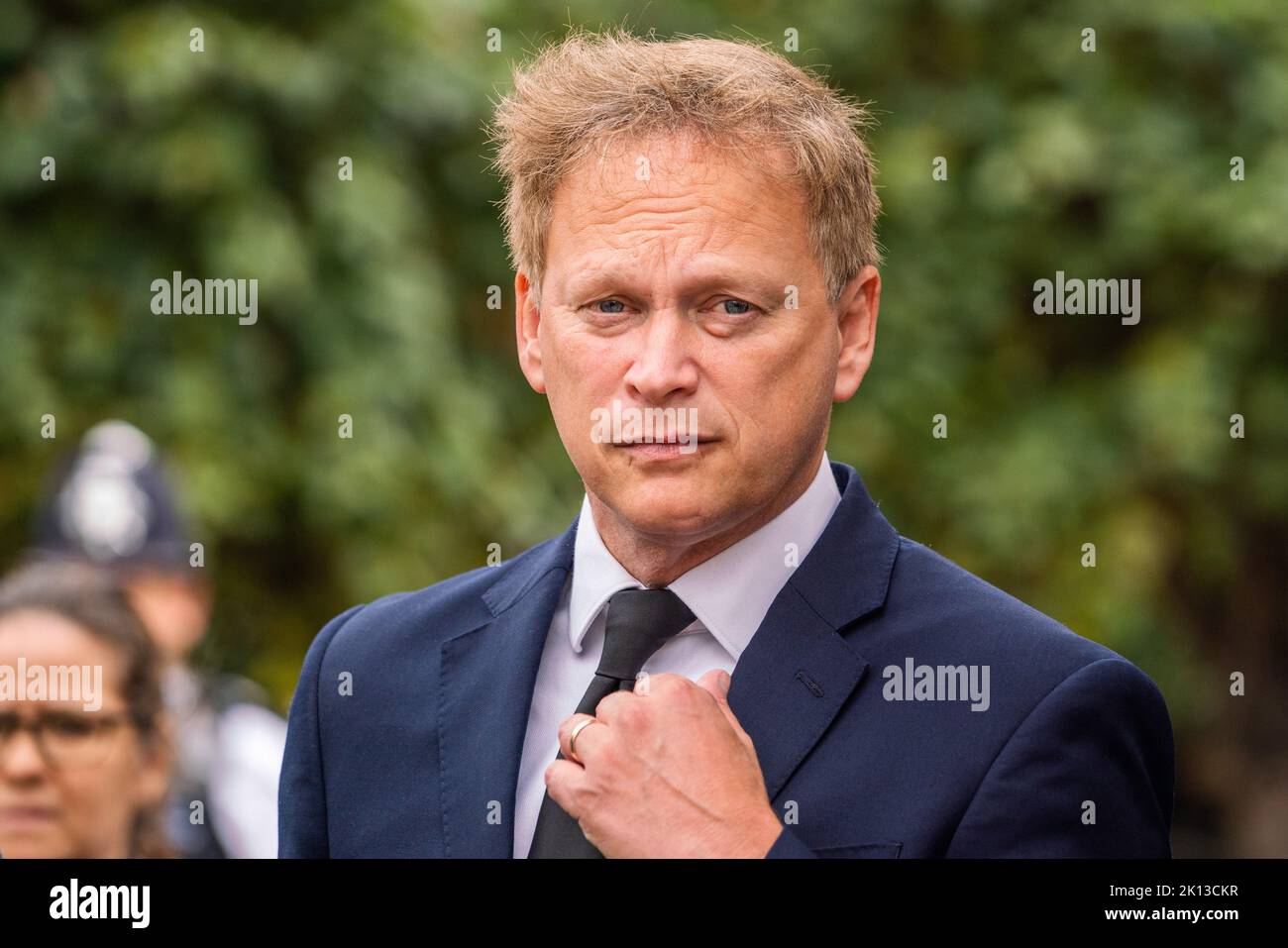 Whitehall London UK. 15 September 2022. Grant Shapps, former secretary ...