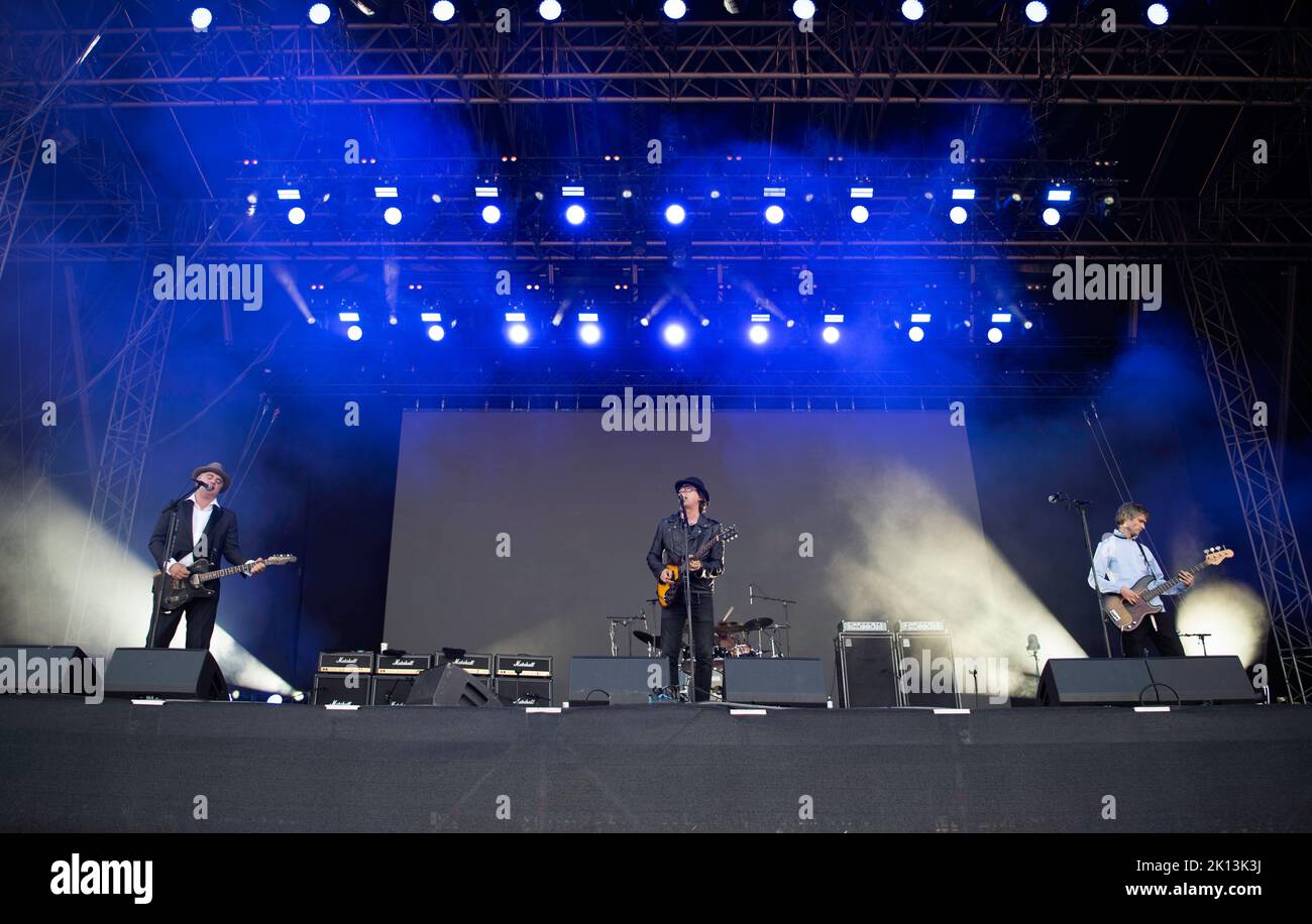 British Band The Libertines Performing At The Tempelhof Sounds Festival In Berlin Germany