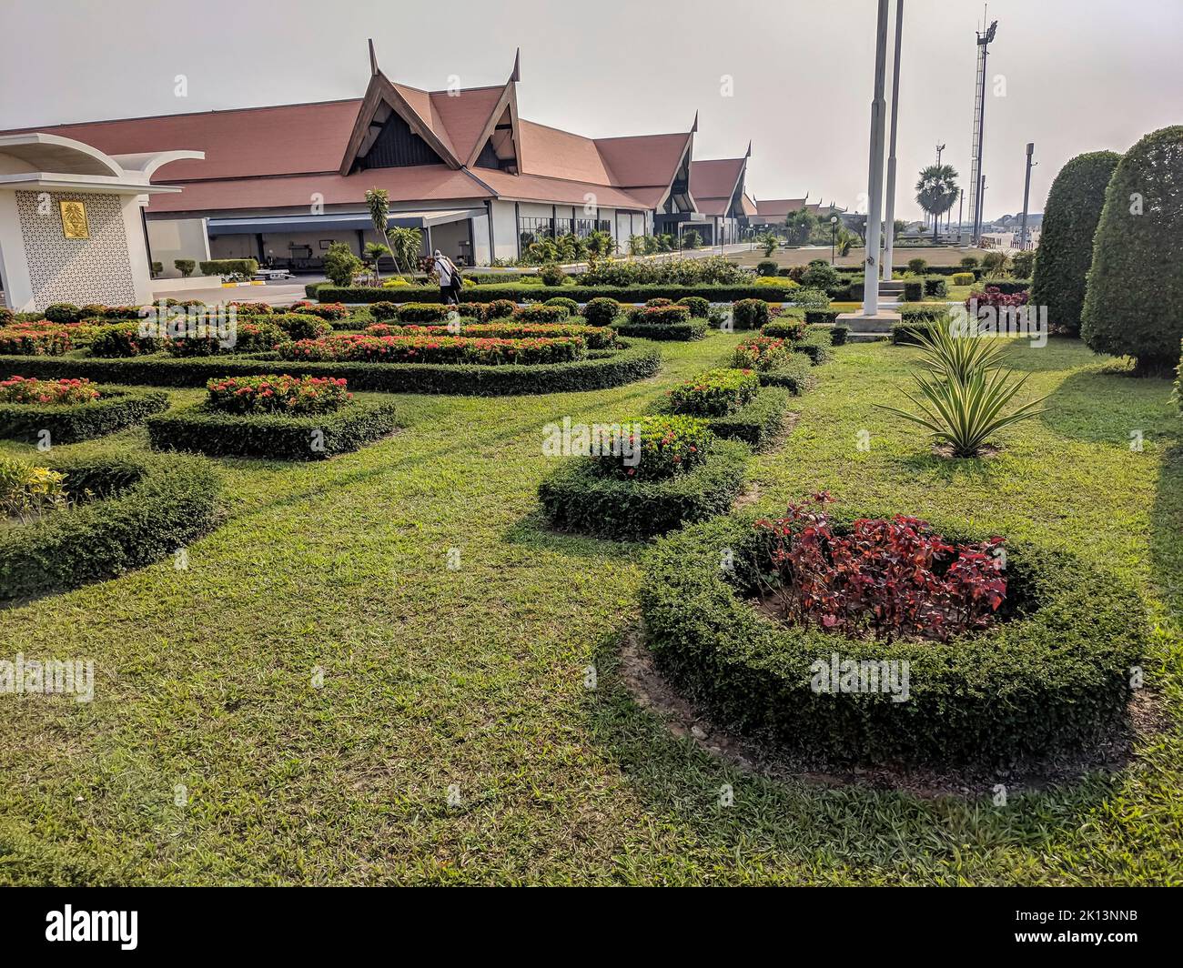 Siem Reap Angkor International Airport Stock Photo