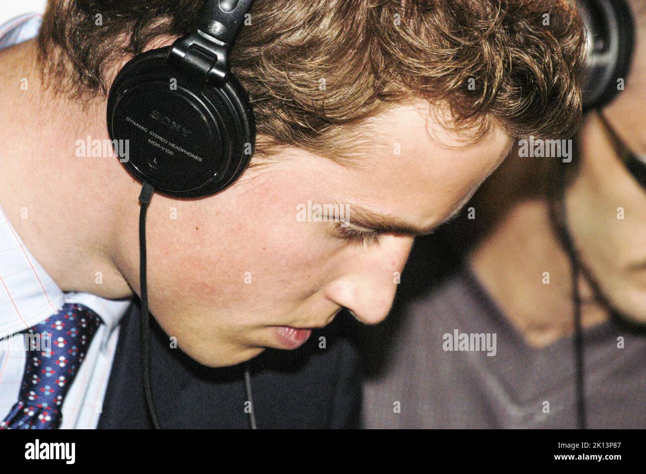 Prince William tries to mix as a DJ on his first ever official Royal