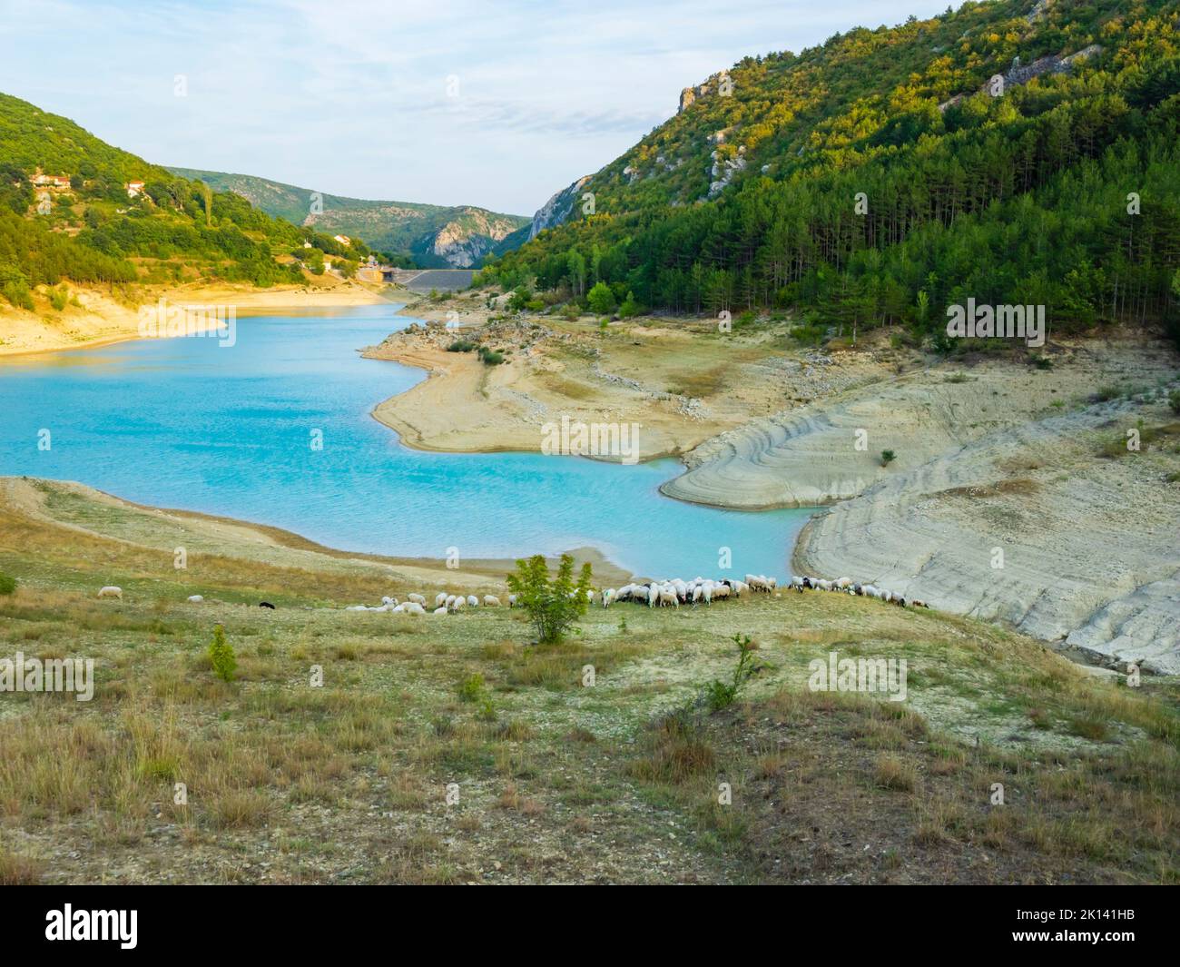 Lake Ricice near Imotski in Croatia Europe Stock Photo