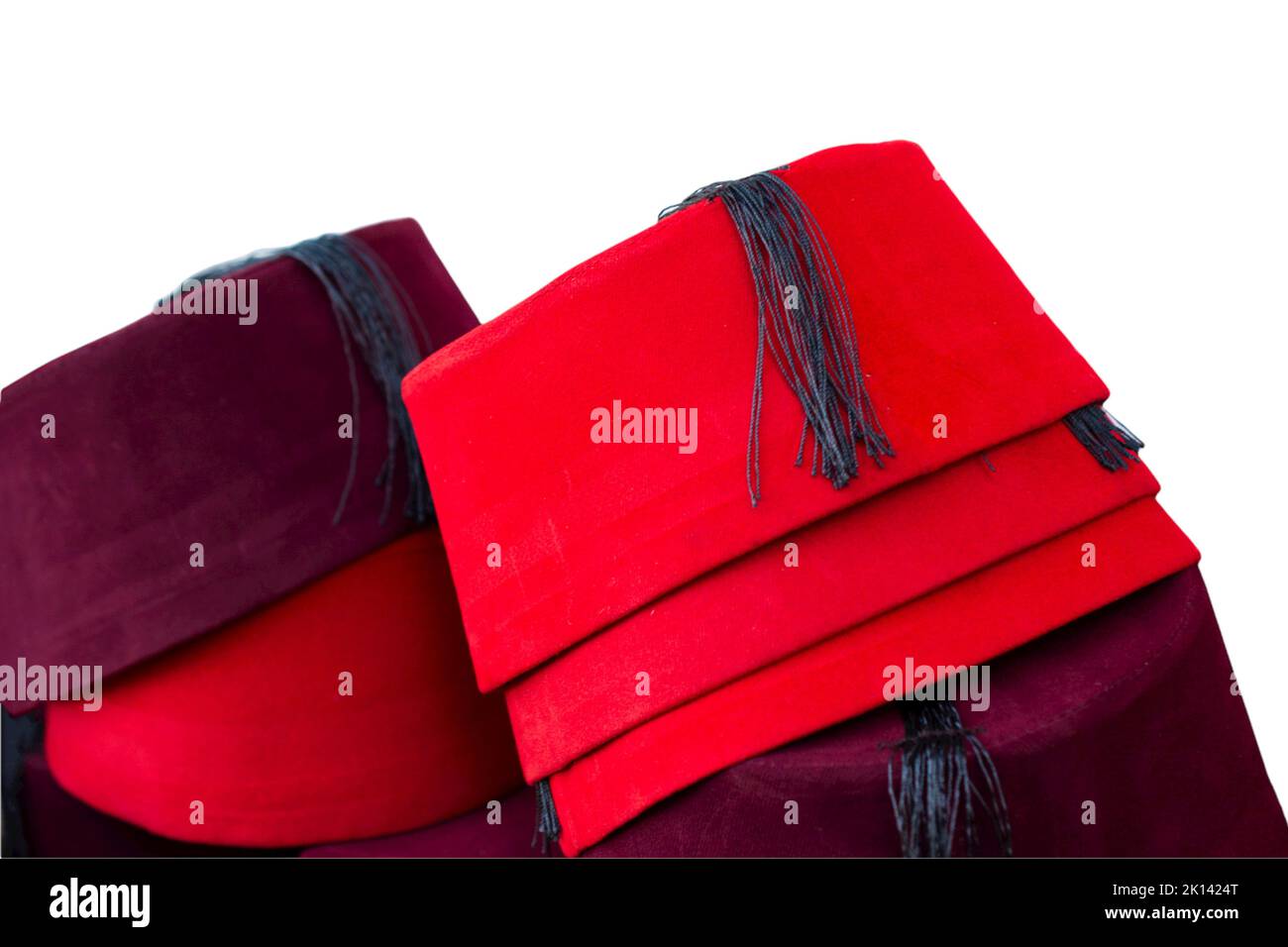Turkish fez traditional ottoman hat Stock Photo Alamy