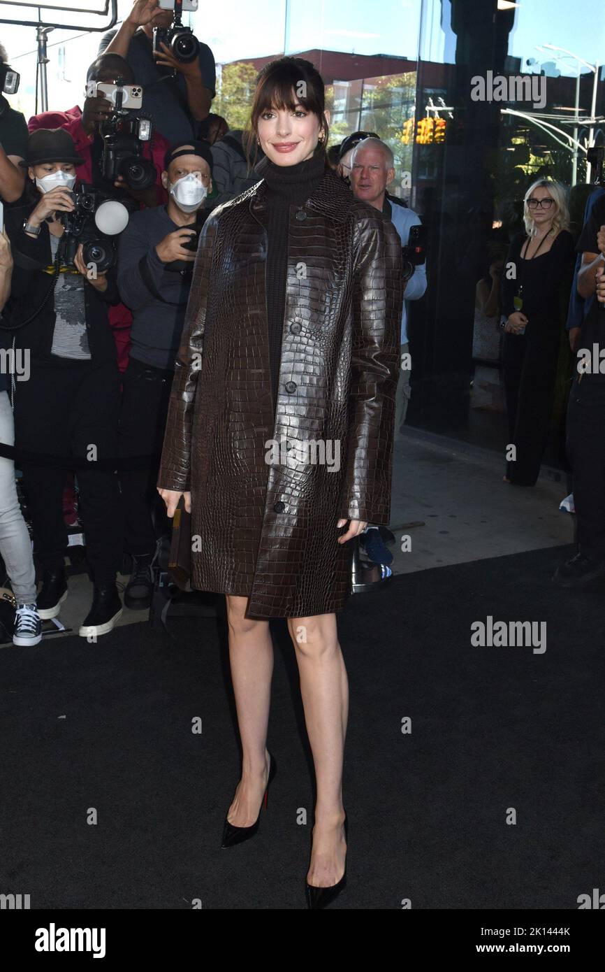 New York, NY, USA. 14th Sep, 2022. Anne Hathaway in attendance for ...