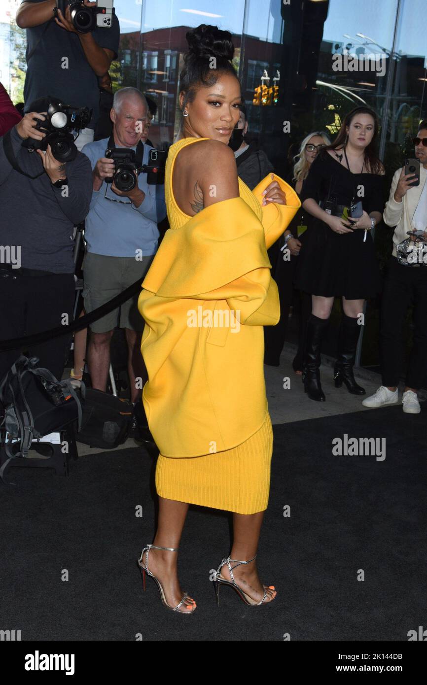 New York, NY, USA. 14th Sep, 2022. Keke Palmer in attendance for ...