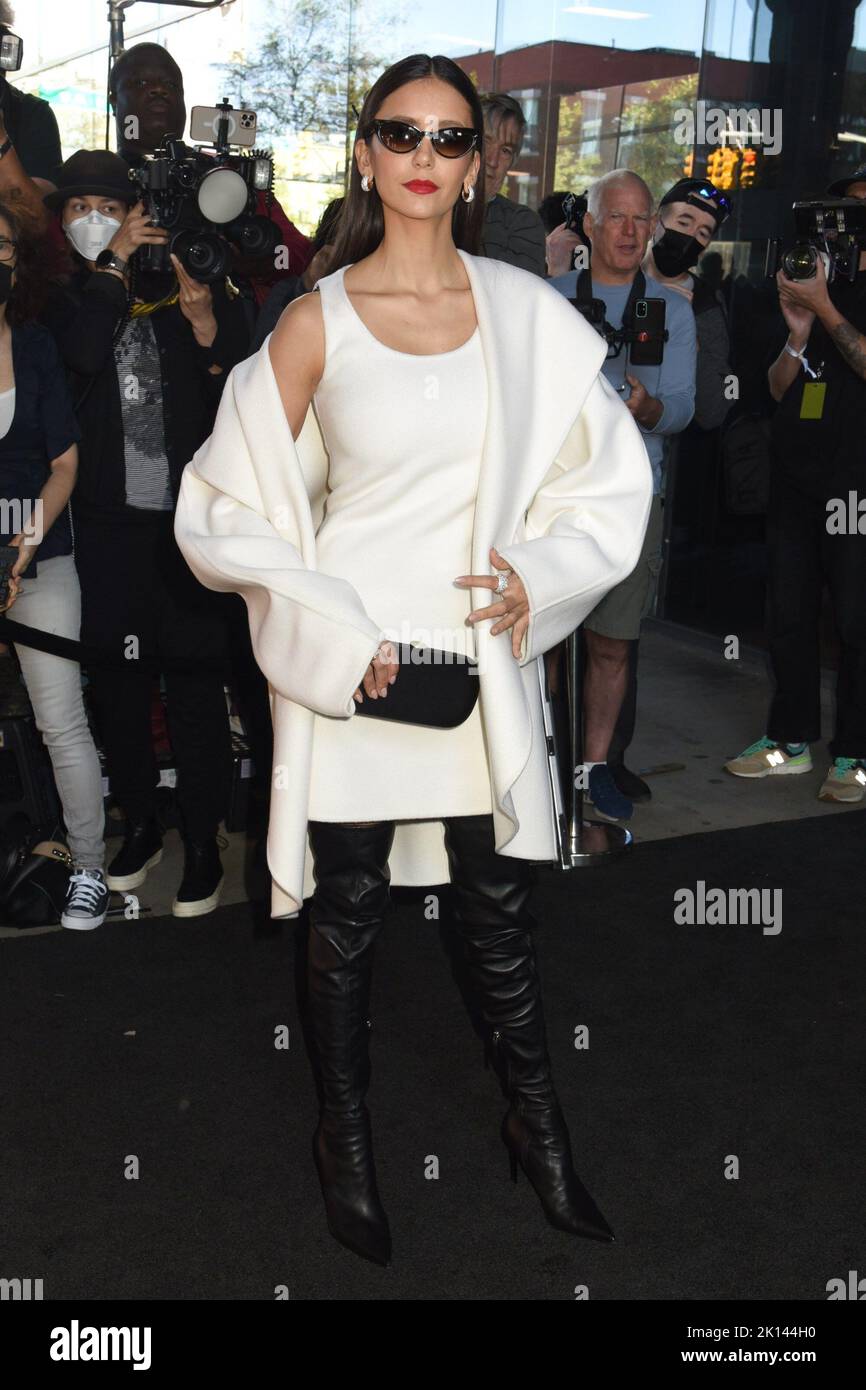 New York, NY, USA. 14th Sep, 2022. Nina Dobrev in attendance for ...