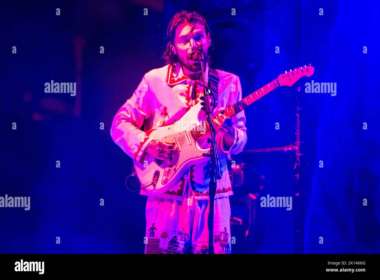 Milan Italy. 14 September 2022. The Scottish rock band BIFFY CLYRO performs live on stage at Carroponte. Stock Photo