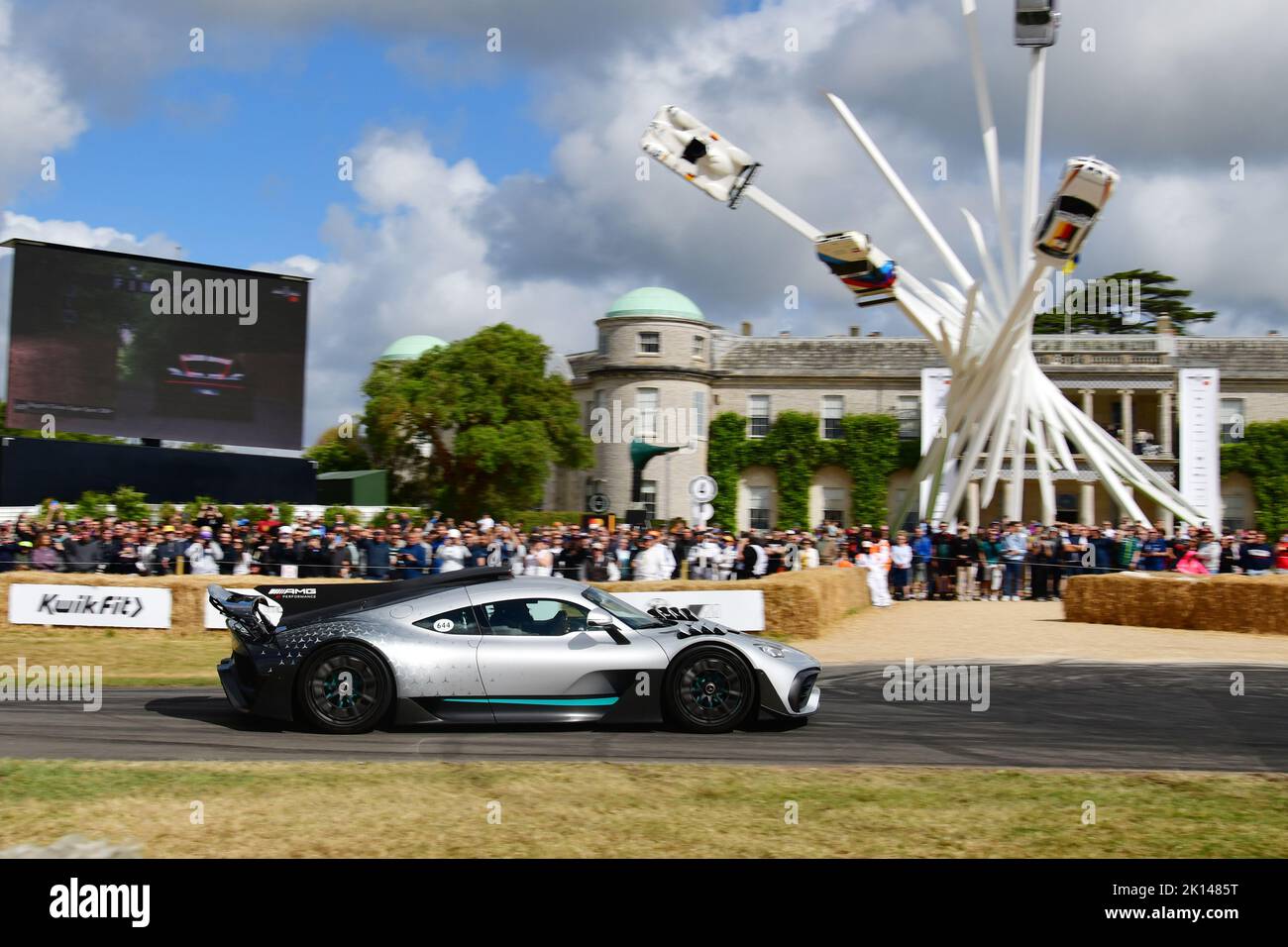 Mercedes-AMG ONE, Michelin Supercar Run, an opportunity to see, hear and get up close to the world’s most  prestigious cars, and for a lucky few the c Stock Photo