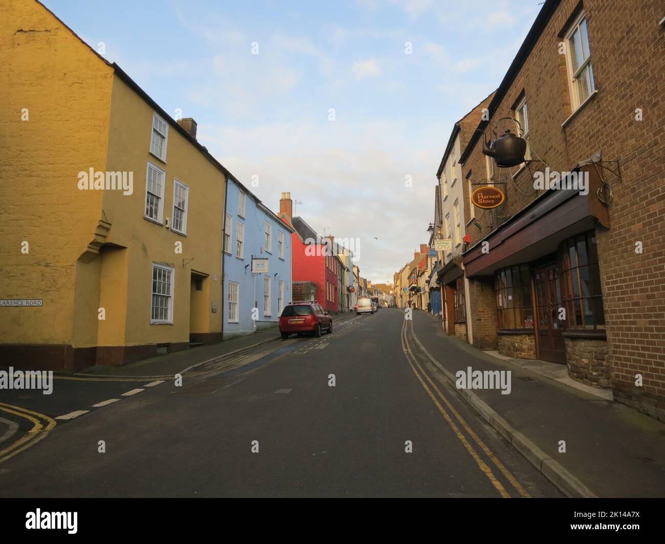 Cotswold Way long distance footpath National Trail. The Cotswolds AONB. South west England. UK