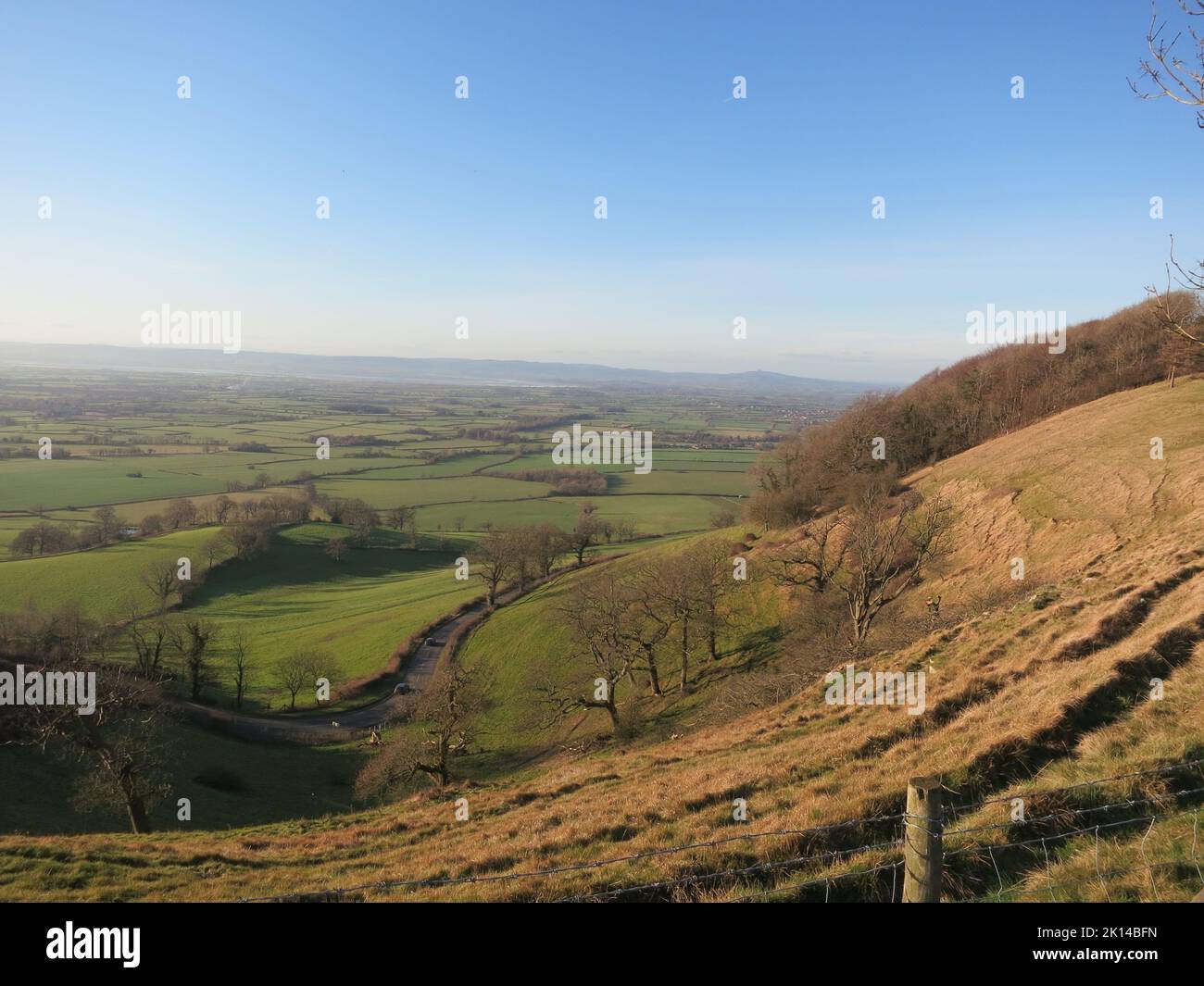 Cotswold Way long distance footpath National Trail. The Cotswolds AONB ...