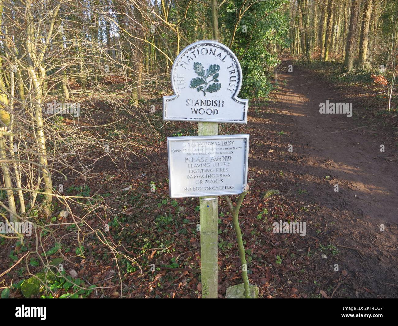 Cotswold Way long distance footpath National Trail. The Cotswolds AONB