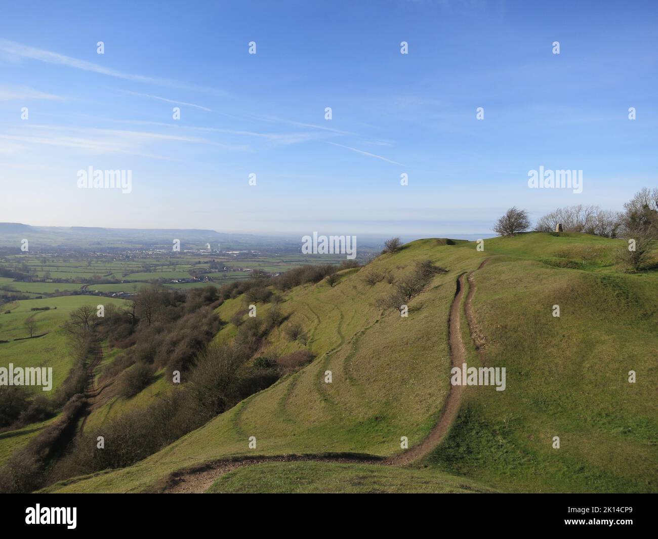 Cotswold Way long distance footpath National Trail. The Cotswolds AONB ...