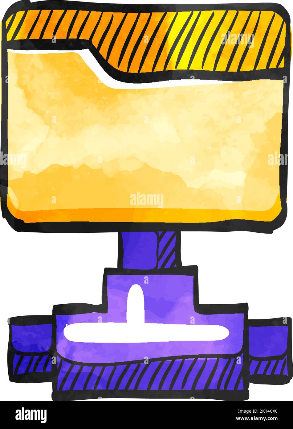 Shared folder icon Stock Vector Images Alamy