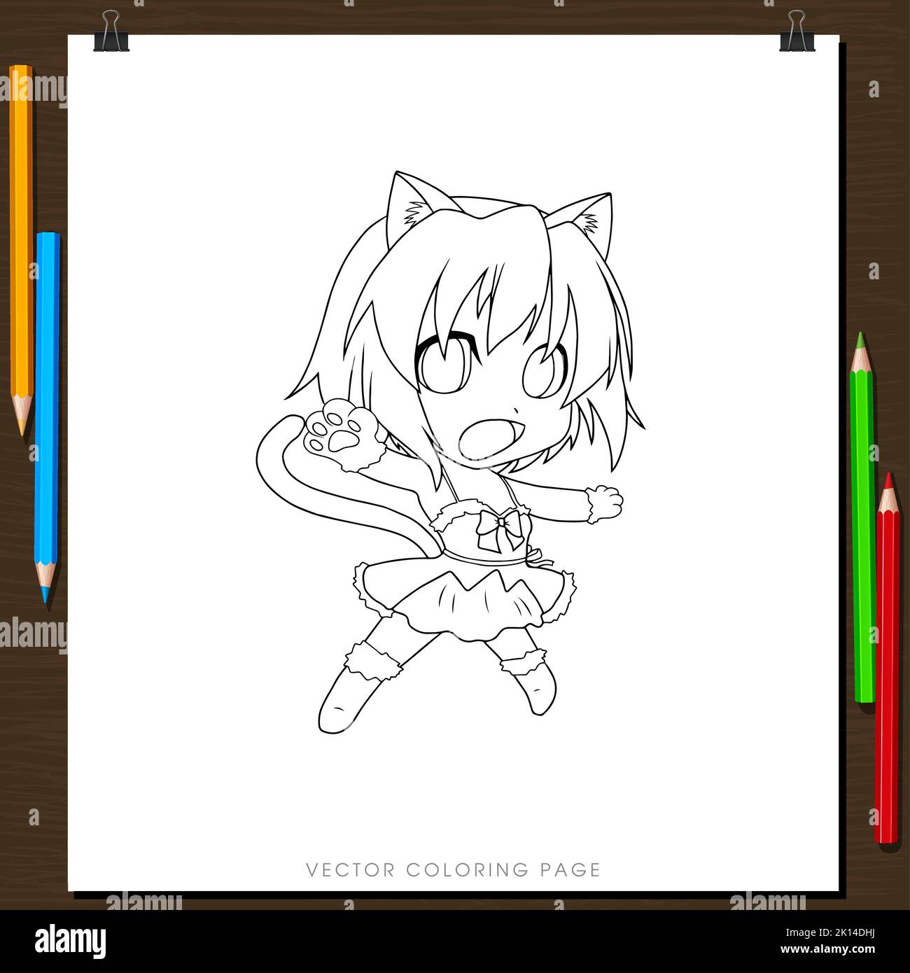 10 Anime Coloring Pages For Kids of All Ages | Skip To My Lou
