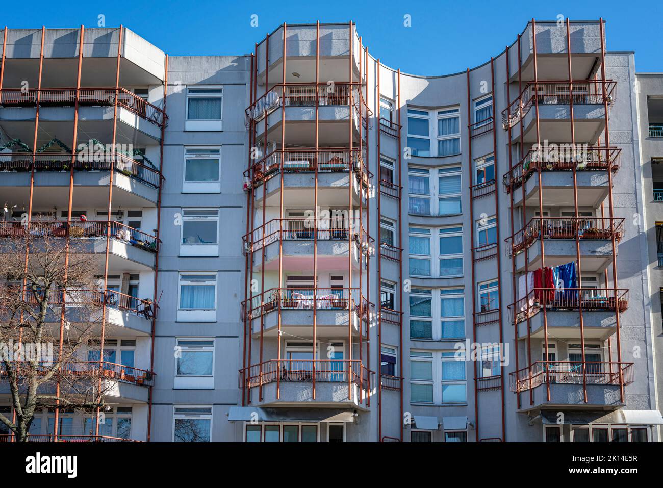 Social Housing In Berlin, Germany Stock Photo - Alamy