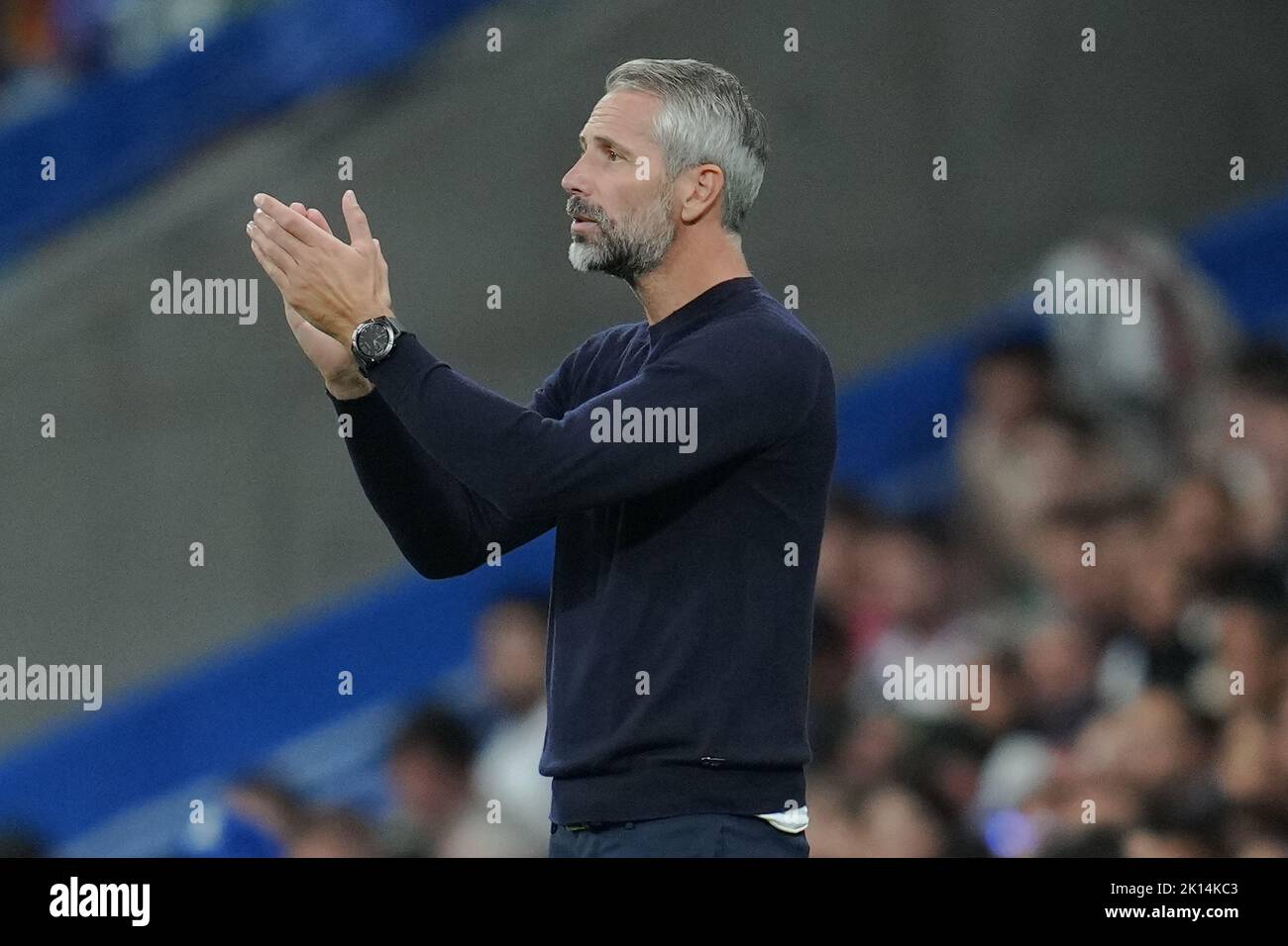 RB Leipzig head coach Marco Rose during the UEFA Champions League match